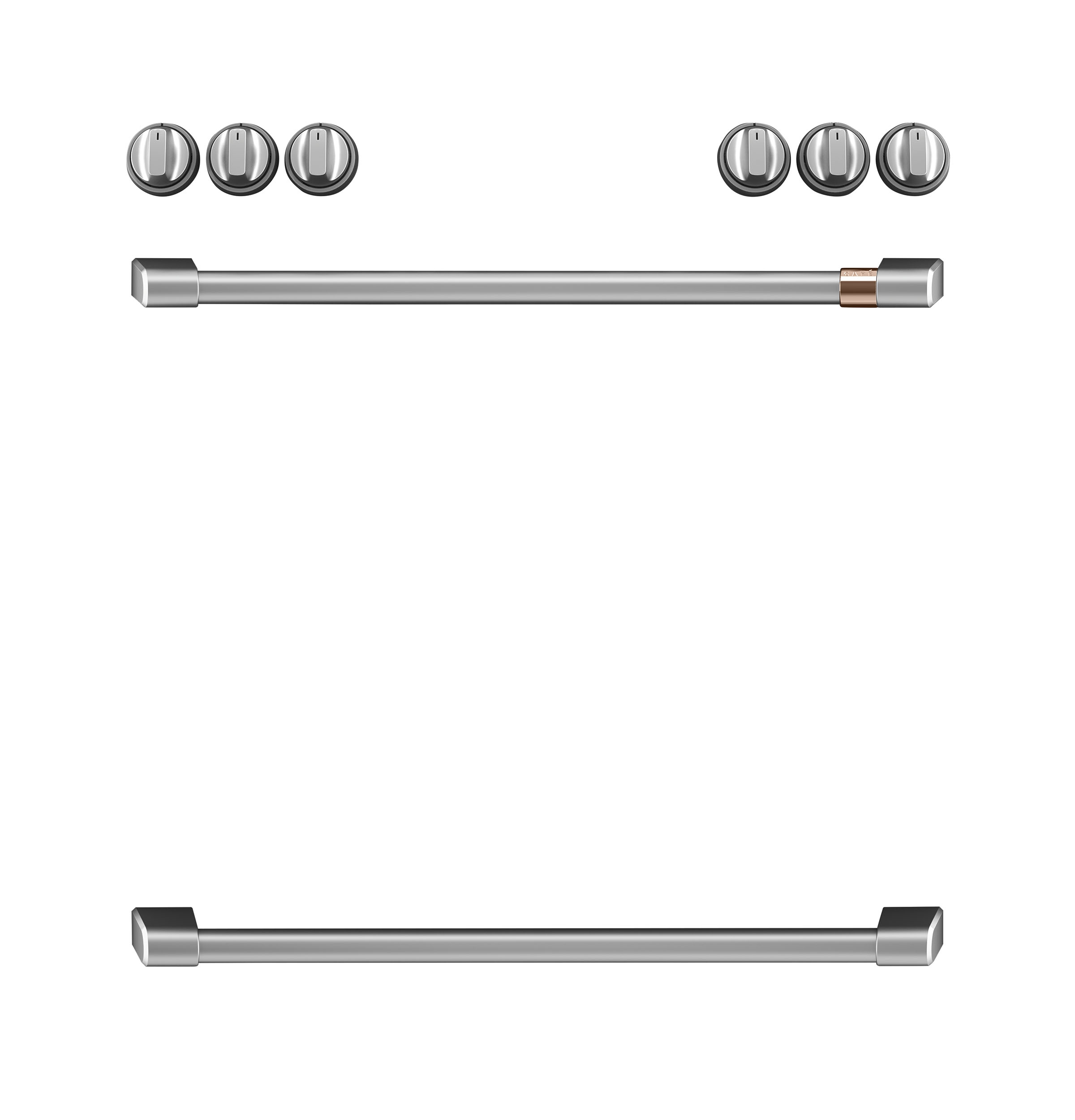 CAFÉ™ Handle Kit - Range Brushed Brass CXFCEHKPMCG