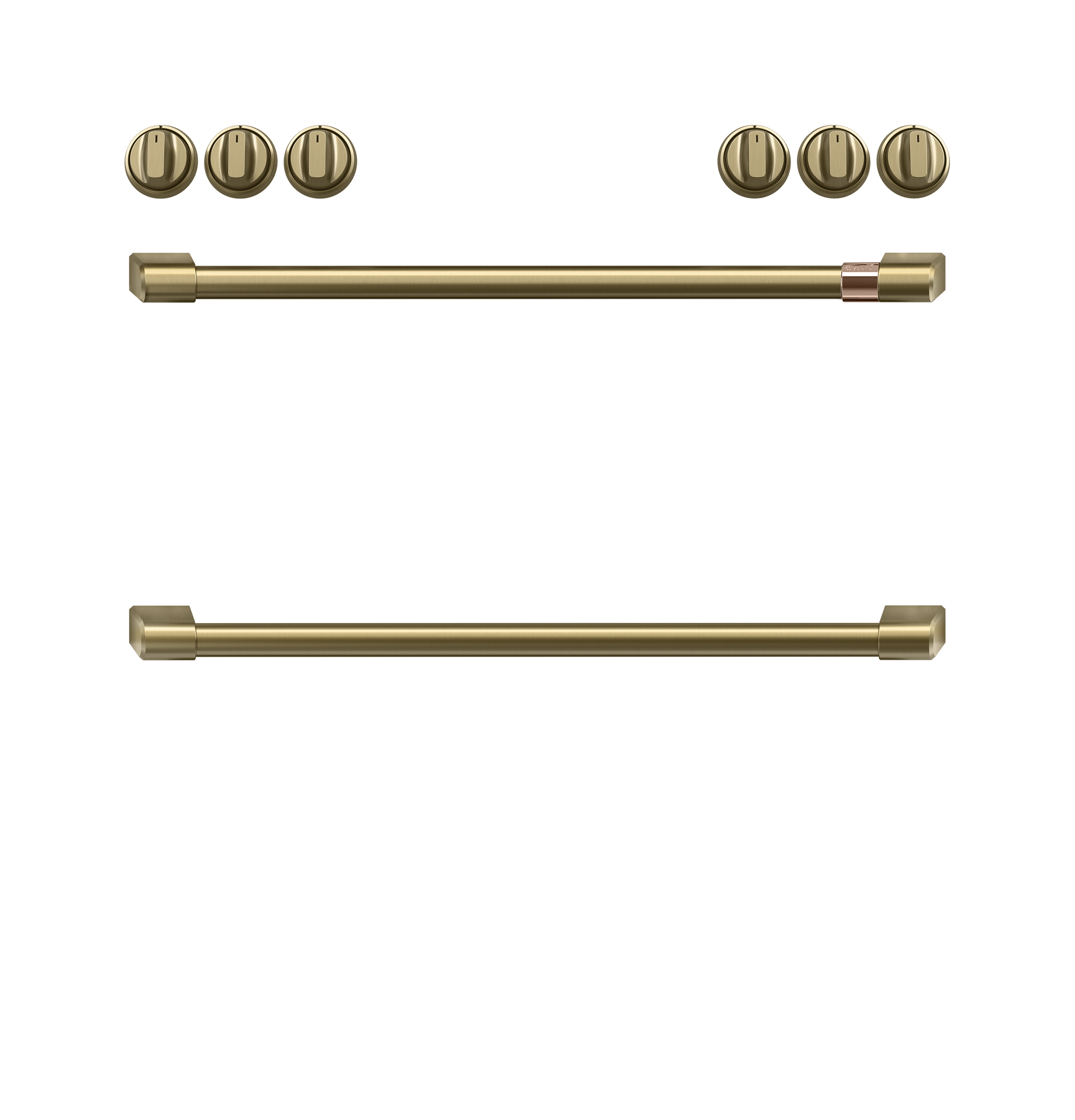 CAFÉ™ Handle Kit - Range Brushed Brass CXFCGHKPMCG