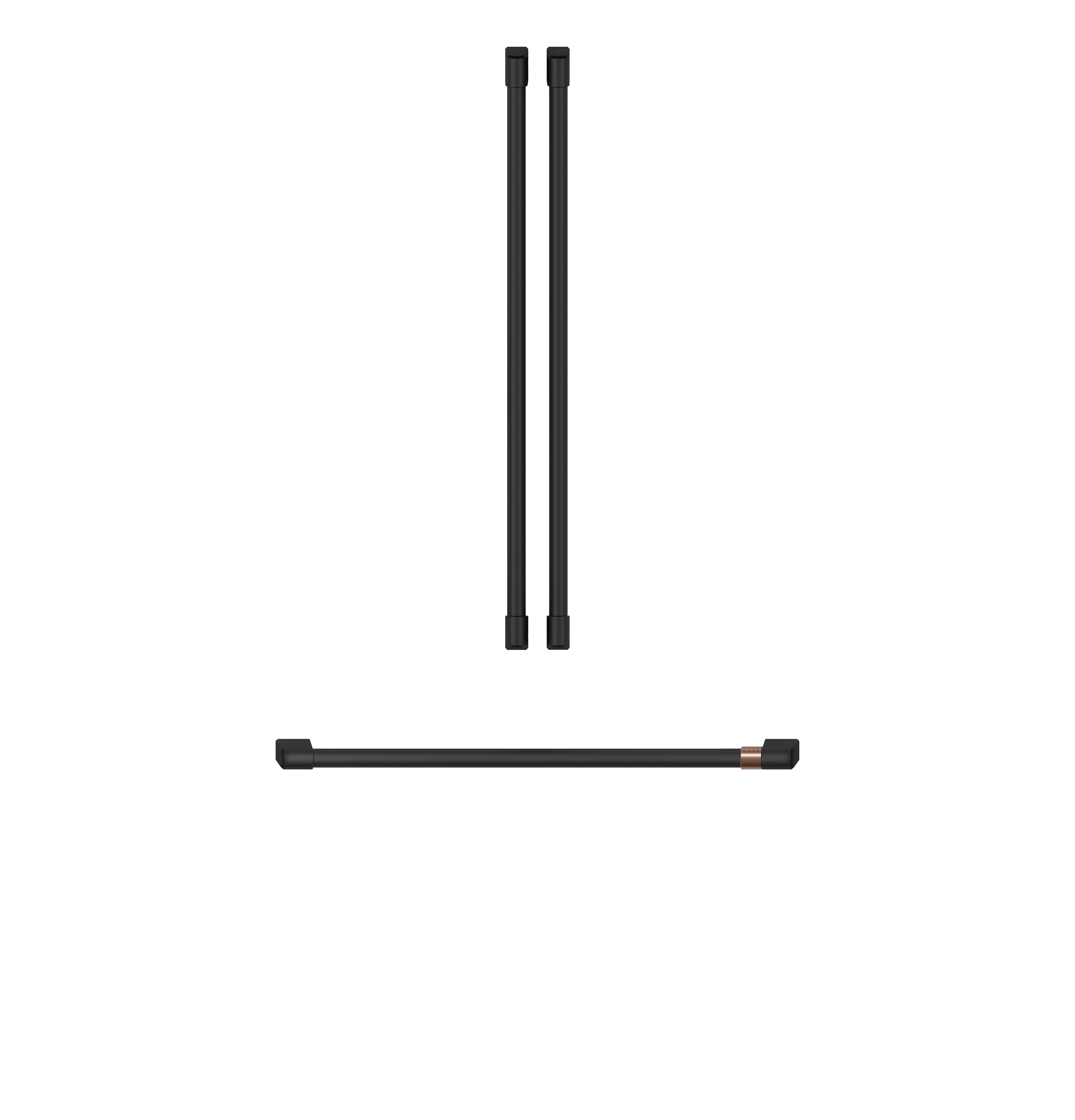 CAFÉ™ Refrigeration Handle Kit - Brushed Copper CXLB3H3PMCU