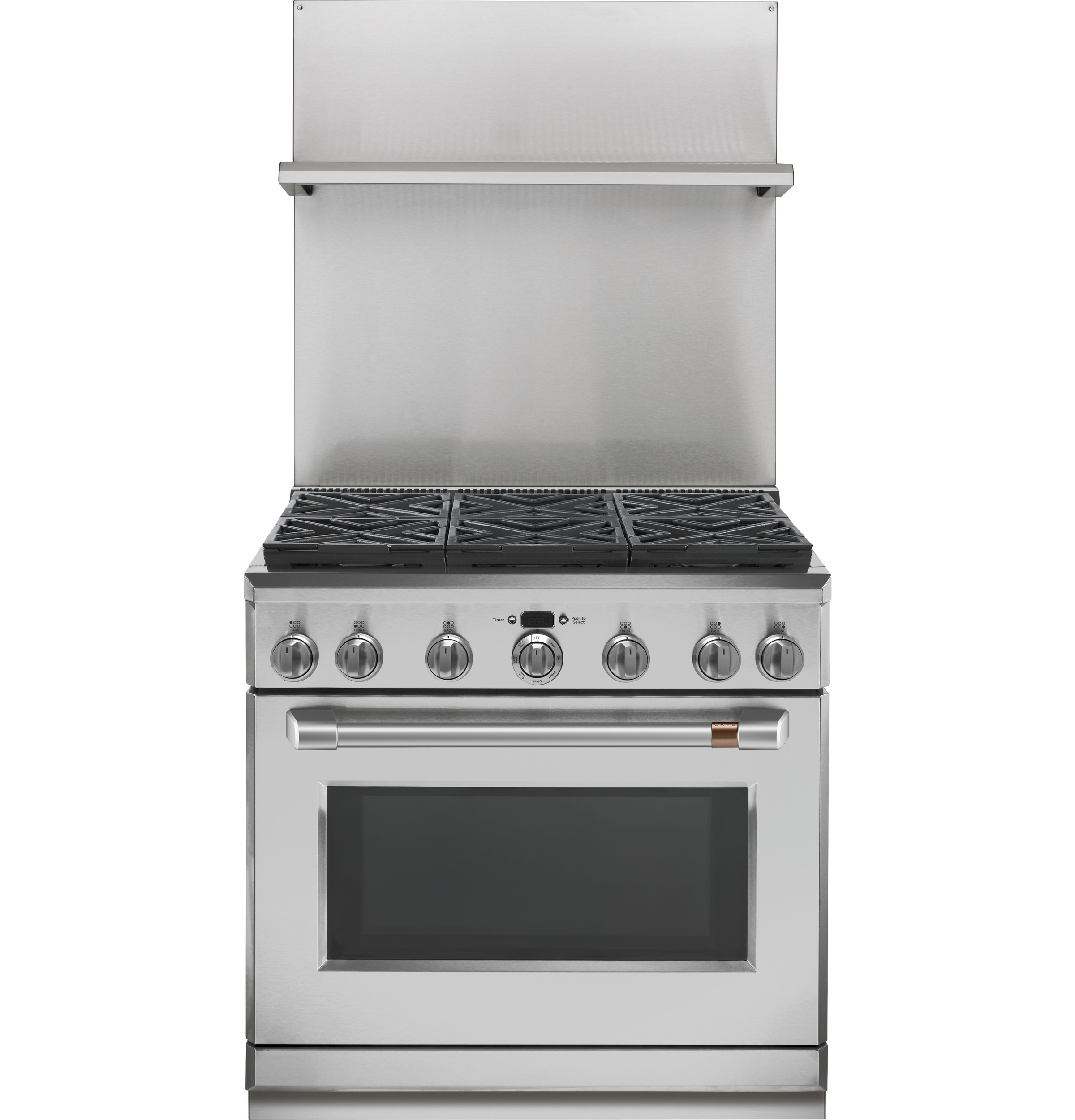 CAFÉ™ Toe Kick Pro Range 36" Brushed Stainless CXPR6TKPMSS