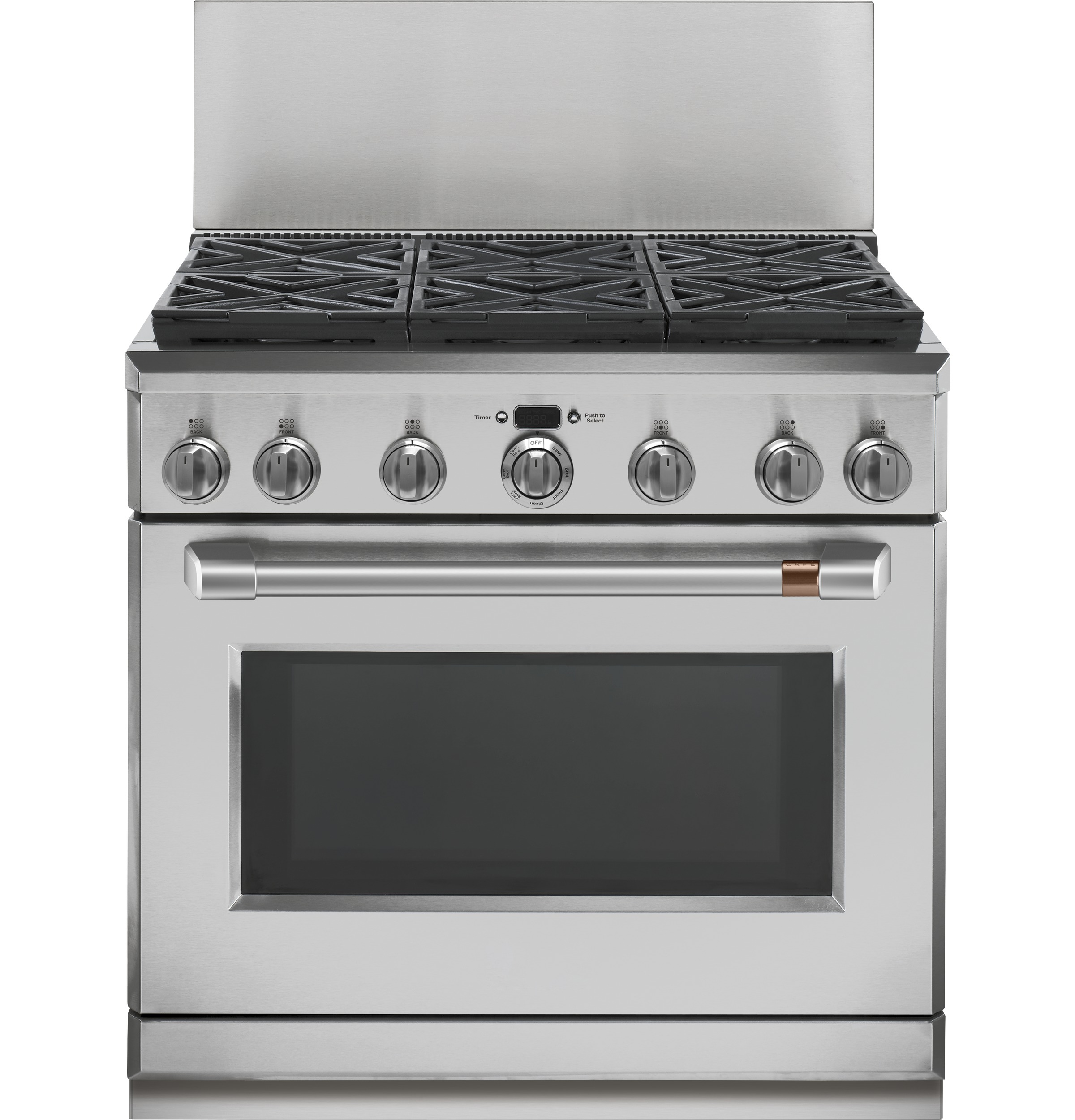 CAFÉ™ Toe Kick Pro Range 36" Brushed Stainless CXPR6TKPMSS