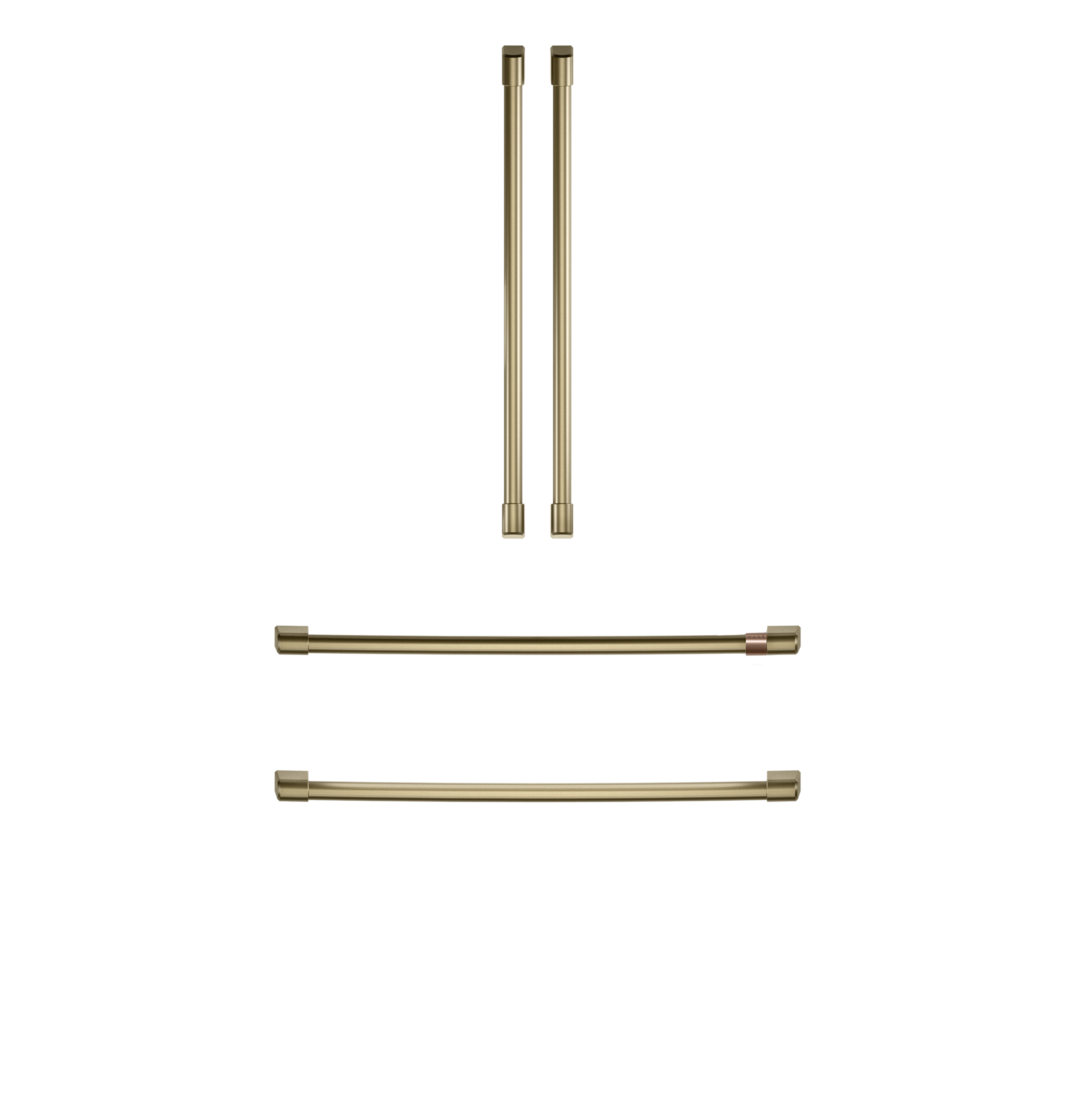 CAFÉ™ Refrigeration Handle Kit - Flat Black CXQB4H4PNFB