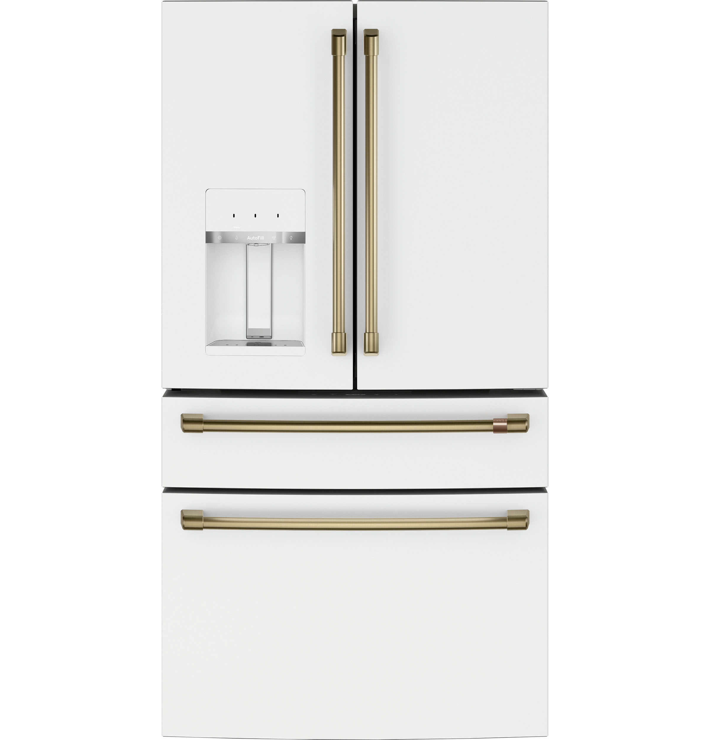 CAFÉ™ Refrigeration Handle Kit - Brushed Brass CXQB4H4PNCG