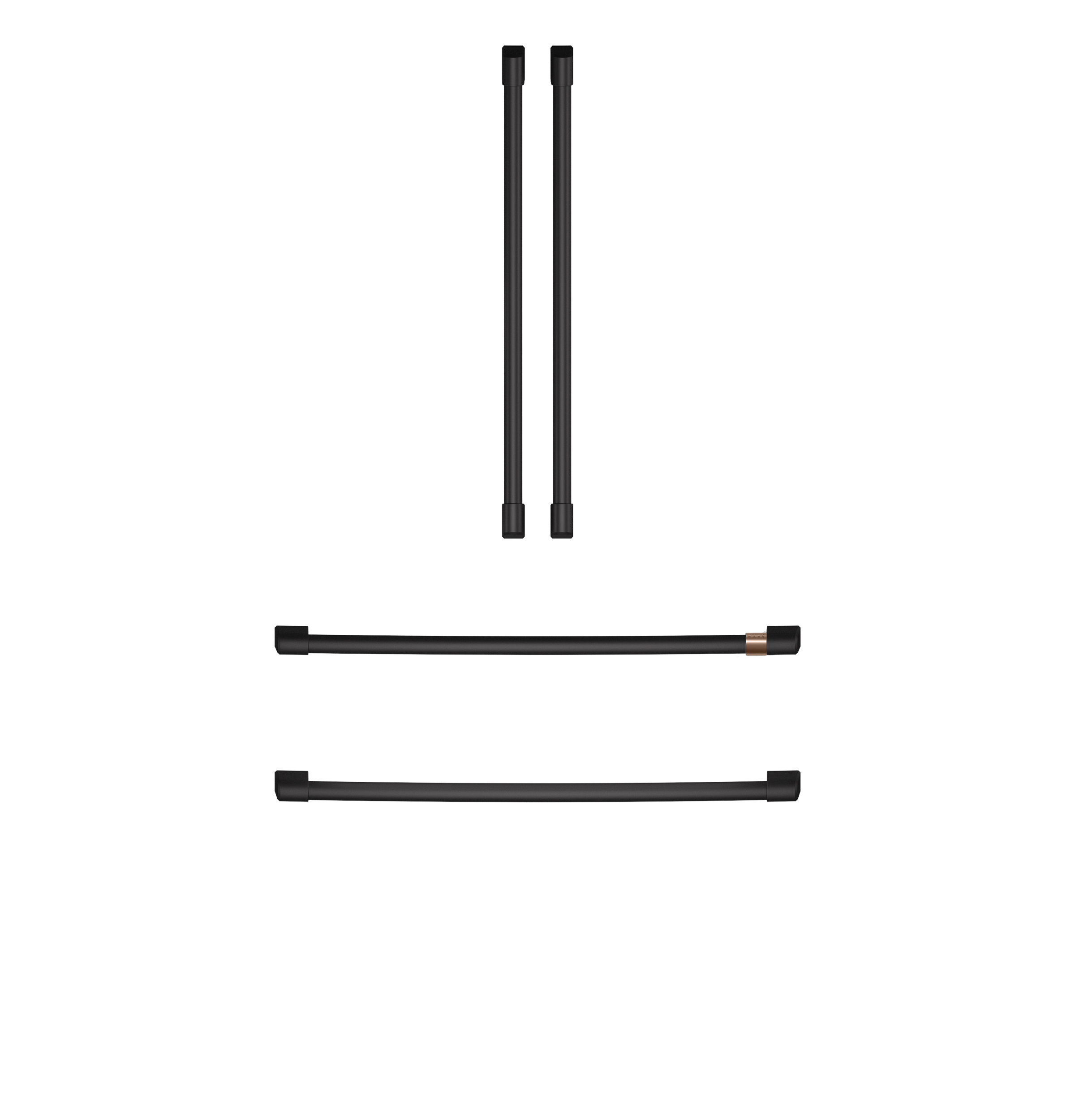 CAFÉ™ Refrigeration Handle Kit - Flat Black CXQB4H4PNFB