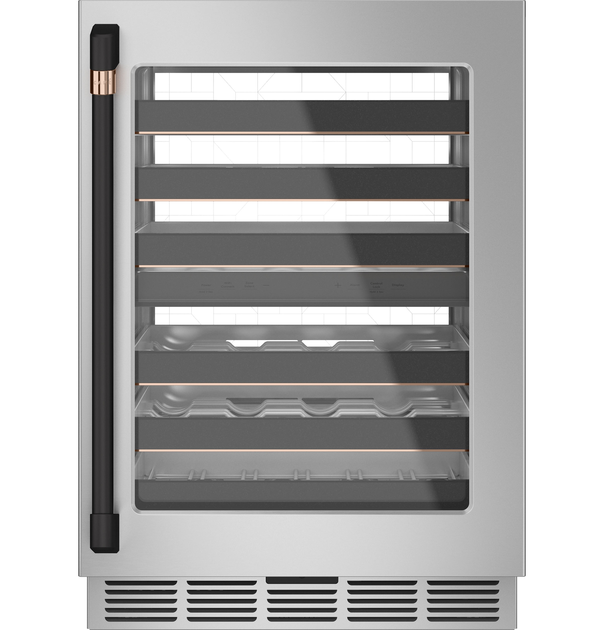 CAFÉ™ Undercounter Handle Kit - Flat Black CXQW1H1PPFB