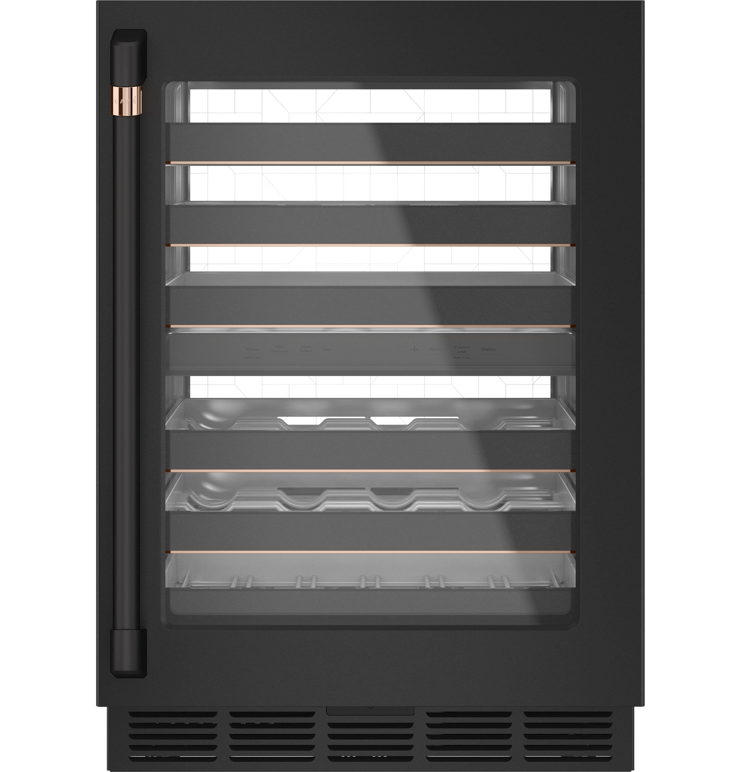 CAFÉ™ Undercounter Handle Kit - Flat Black CXQW1H1PPFB