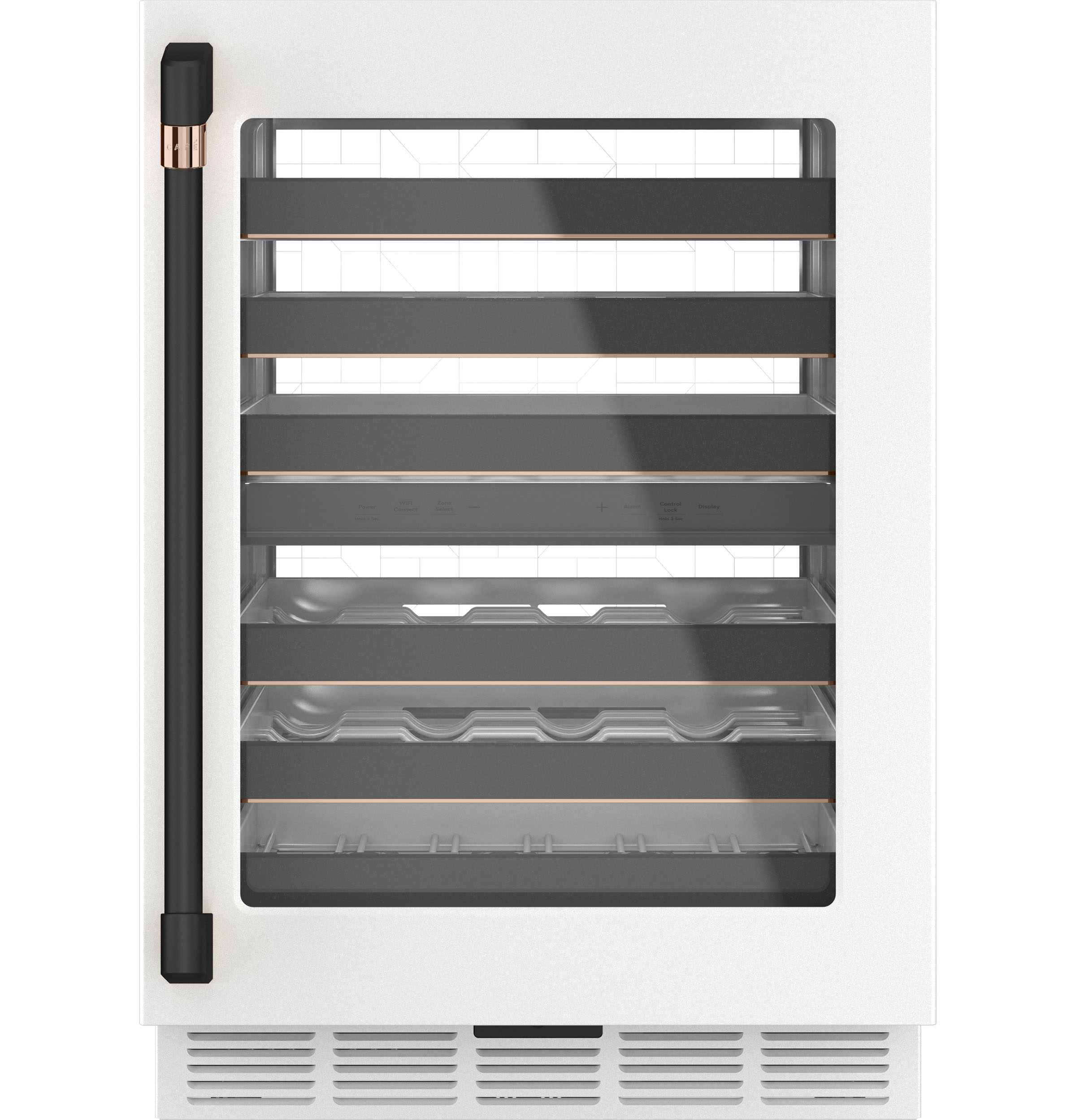 CAFÉ™ Undercounter Handle Kit - Flat Black CXQW1H1PPFB