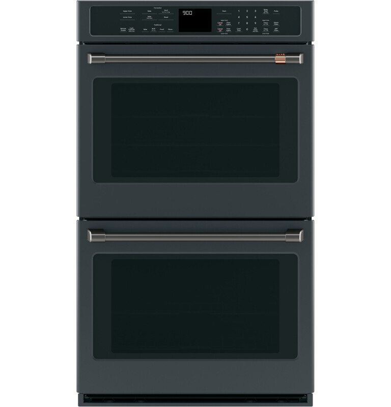 CAFÉ™ 2 - 30” Double Wall Oven Handles - Brushed Black CXWD0H0PMBT