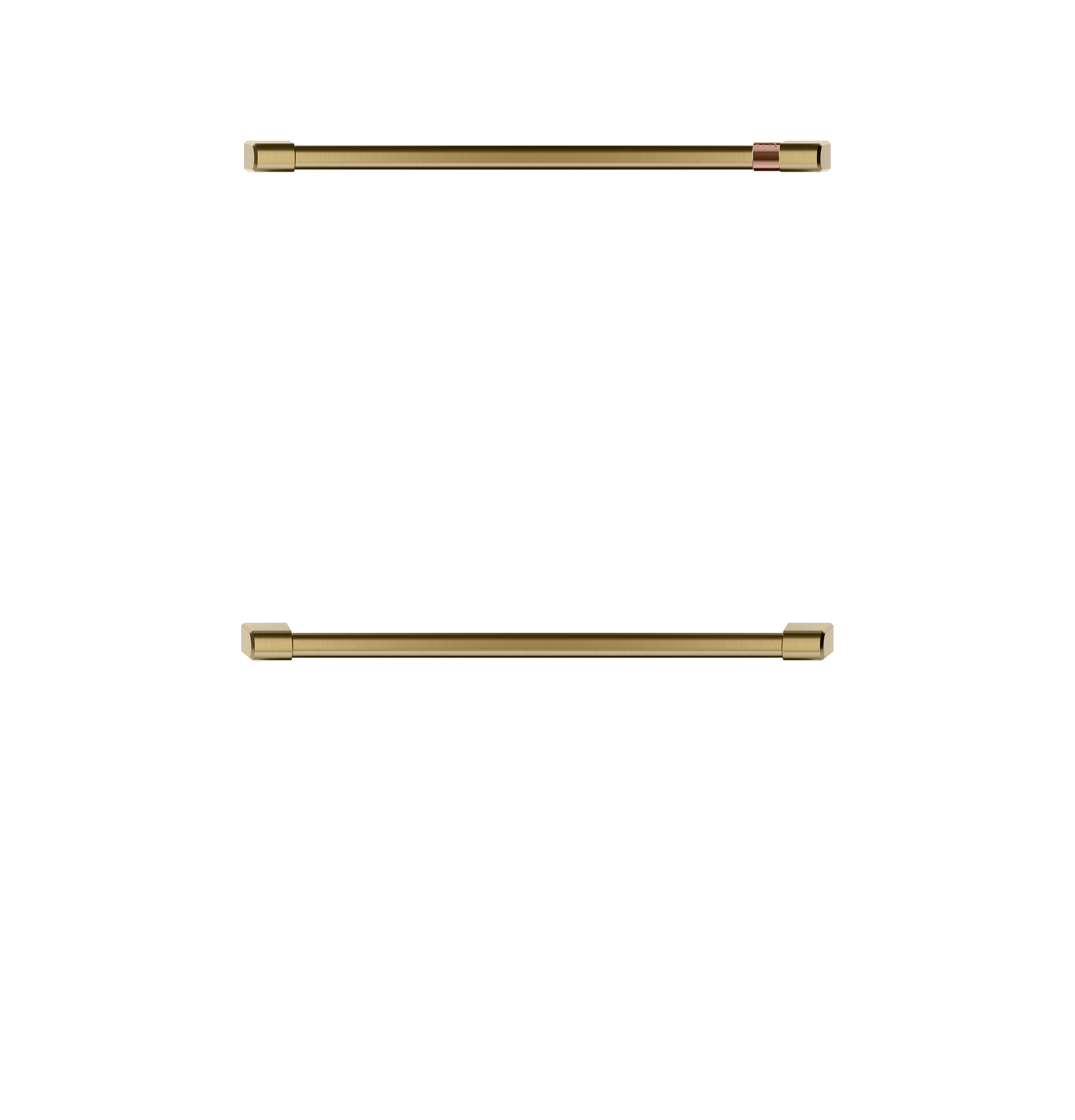 CAFÉ™ 2 - 30” Double Wall Oven Handles - Brushed Bronze CXWD0H0PMBZ