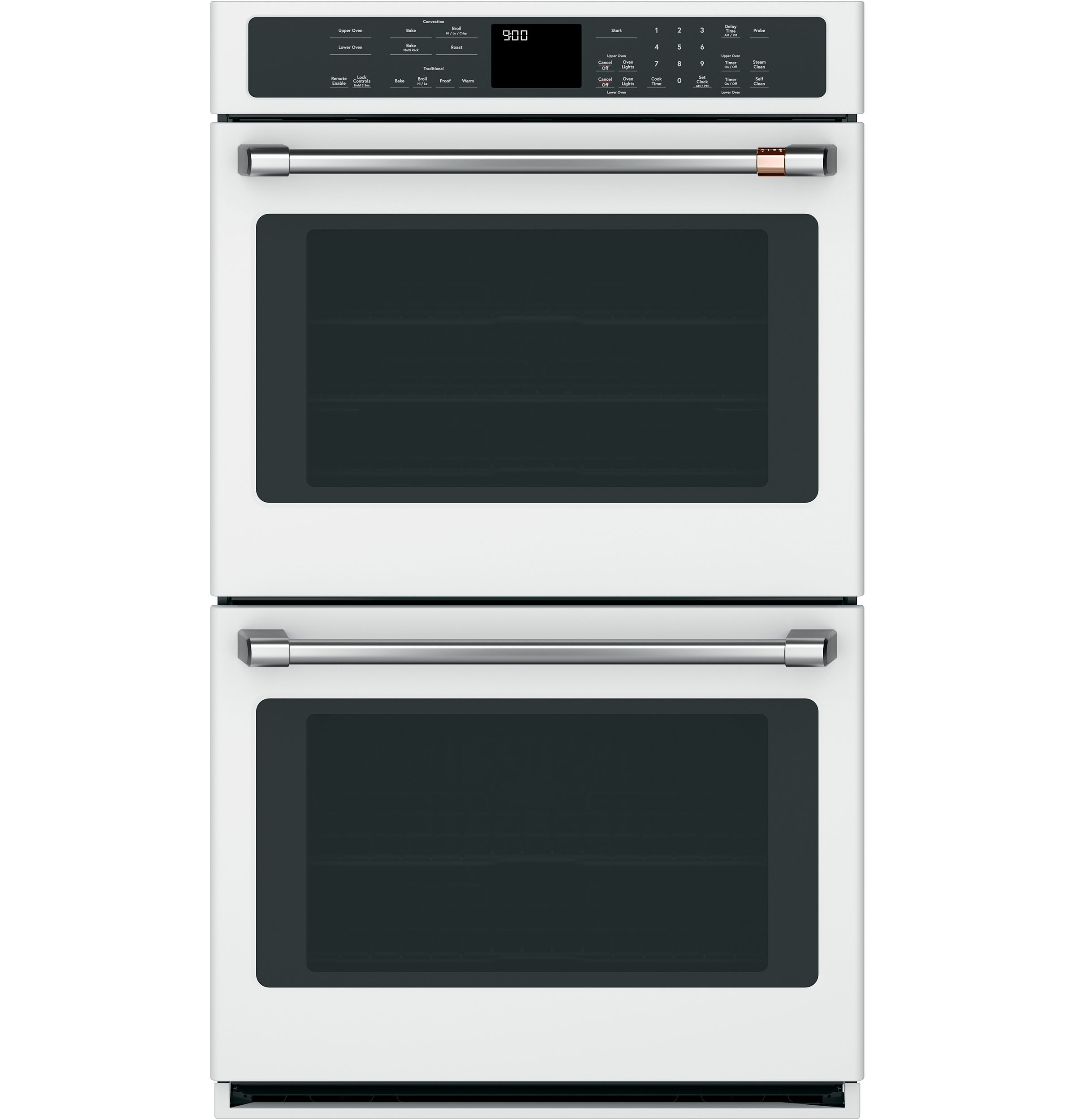 CAFÉ™ 2 - 30” Double Wall Oven Handles - Brushed Stainless CXWD0H0PMSS