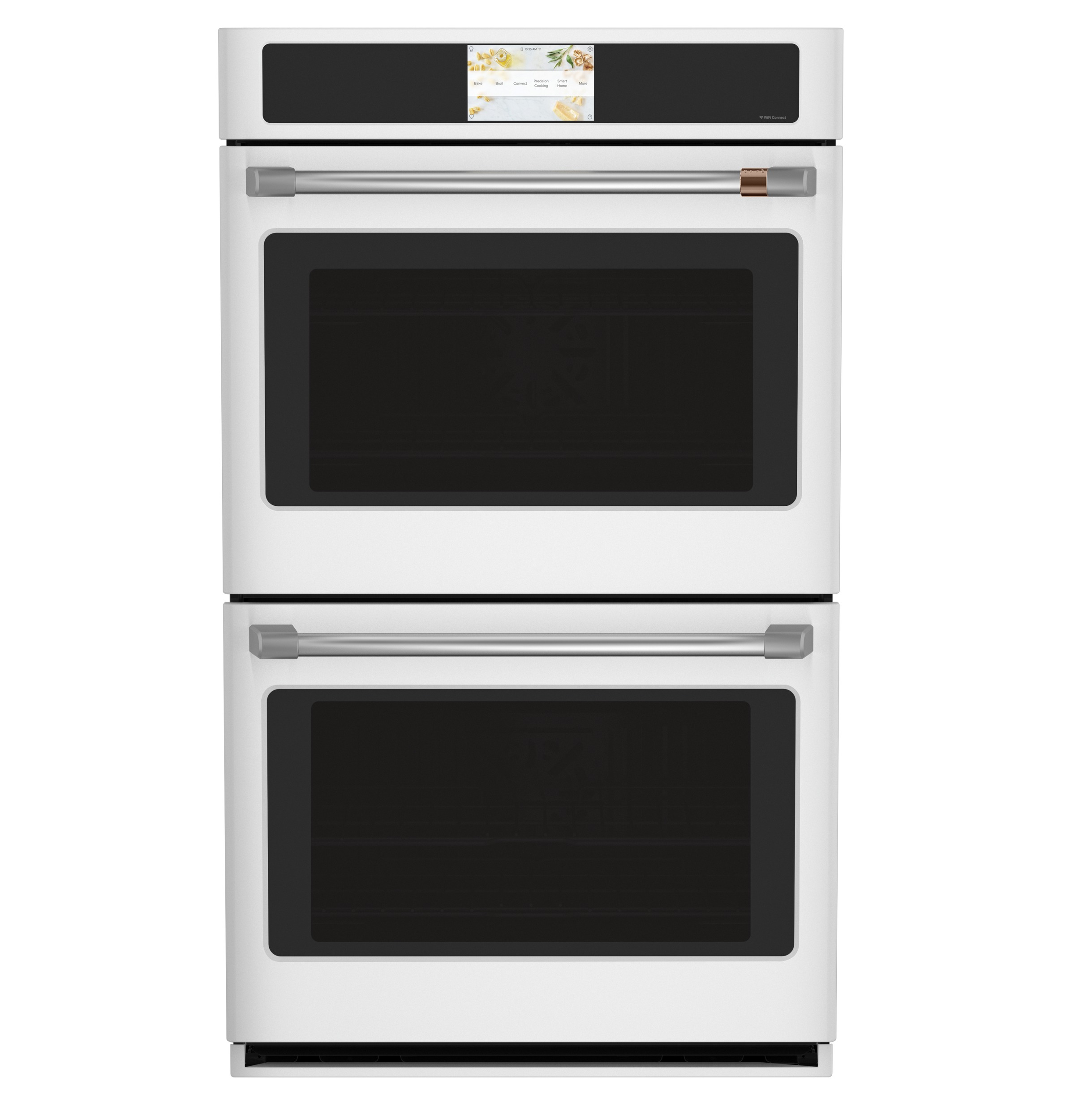 CAFÉ™ 2 - 30” Double Wall Oven Handles - Brushed Stainless CXWD0H0PMSS