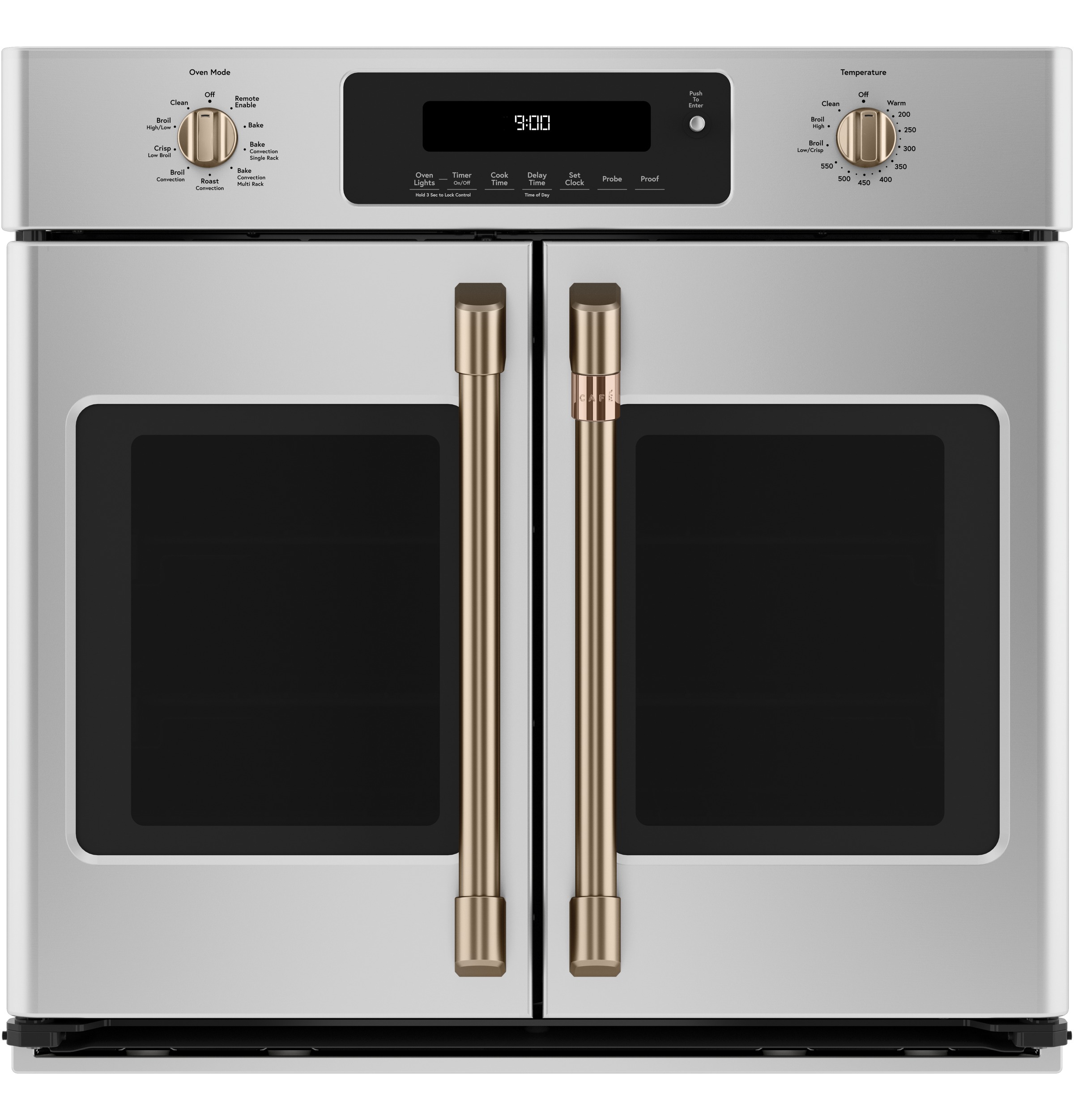 CAFÉ™ 2 French-Door Handles; - Brushed Bronze CXWSFHKPMBZ