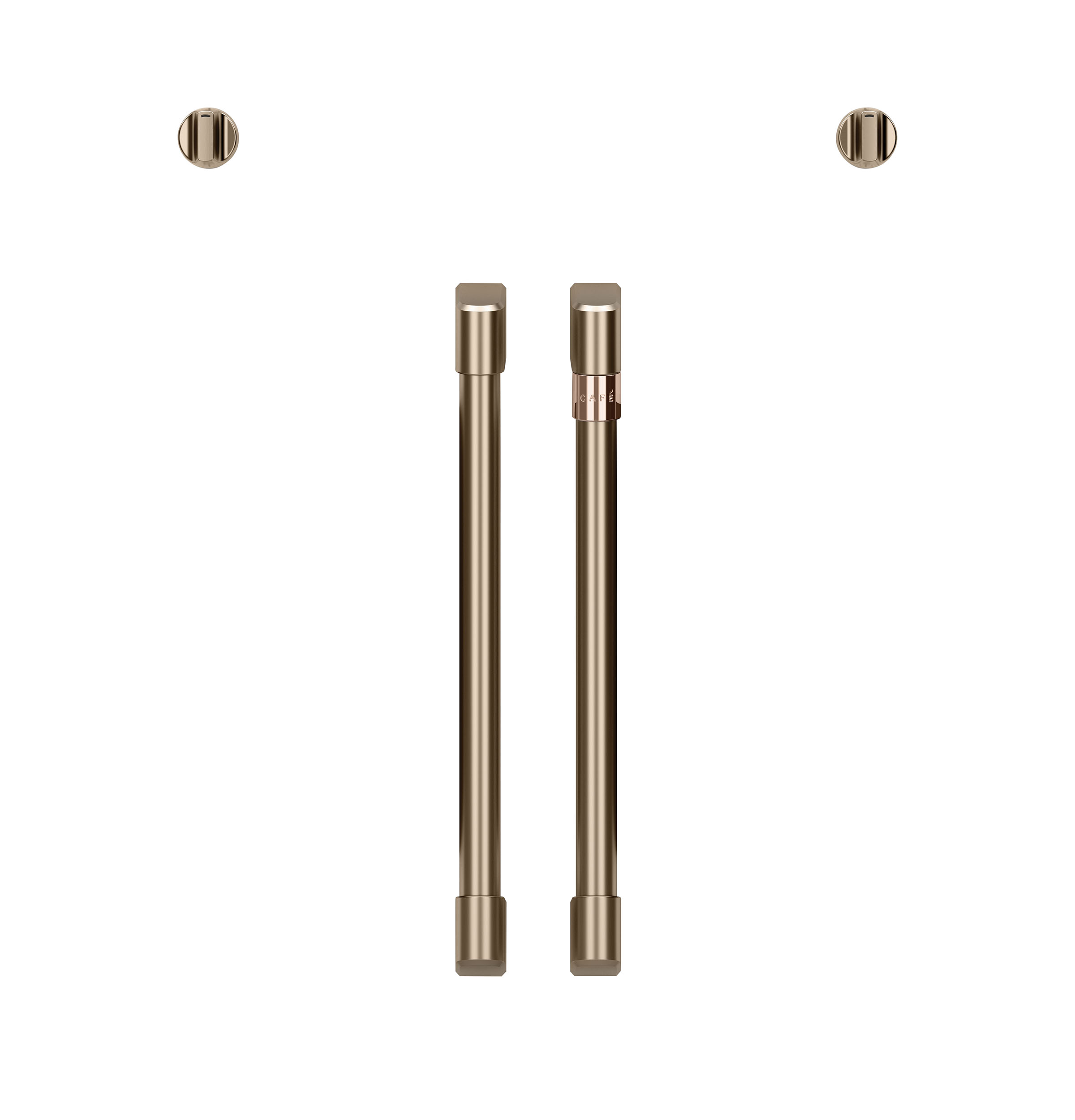 CAFÉ™ 2 French-Door Handles; - Brushed Bronze CXWSFHKPMBZ