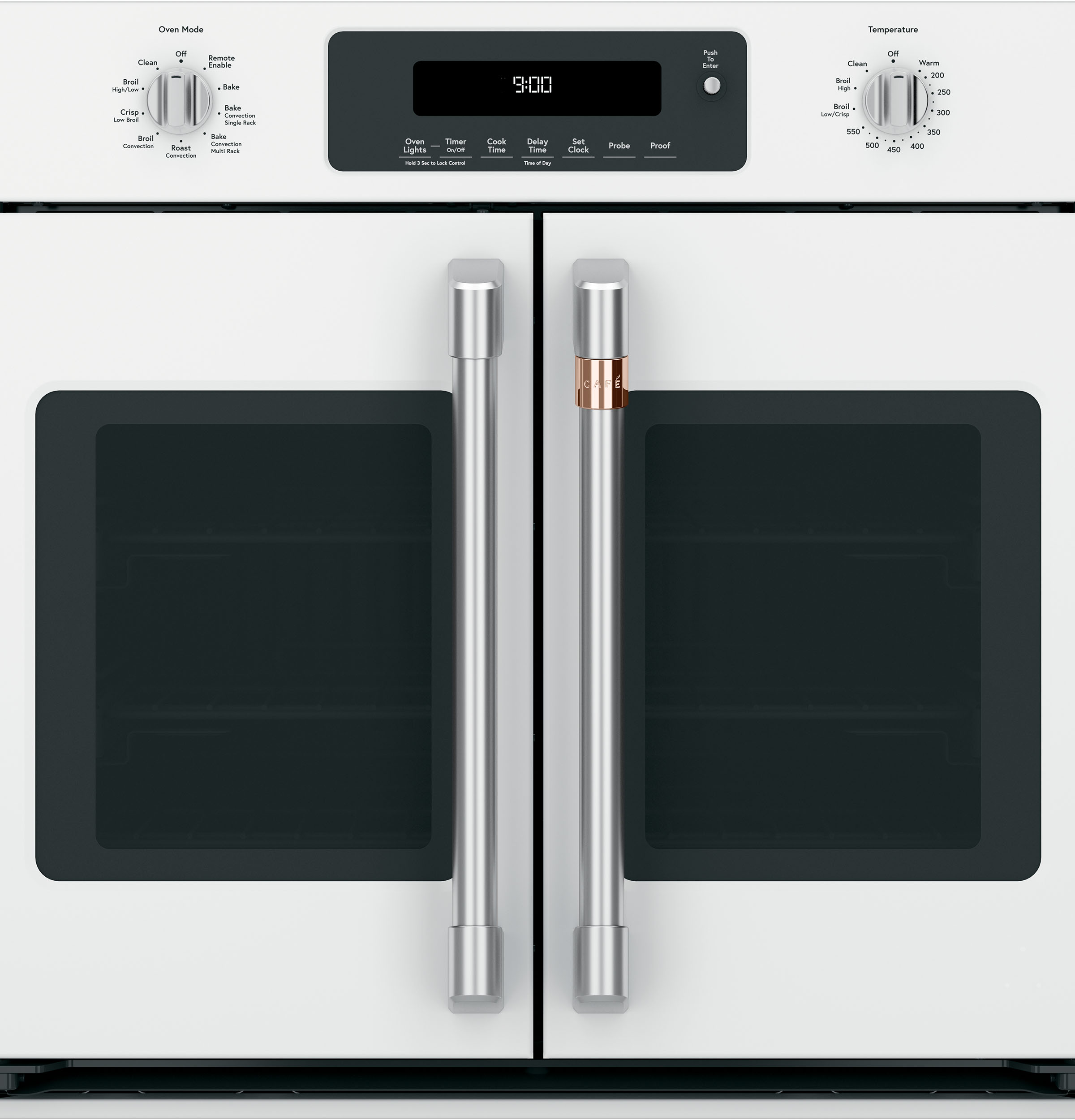 CAFÉ™ 2 French-Door Handles - Brushed Stainless CXWSFHKPMSS