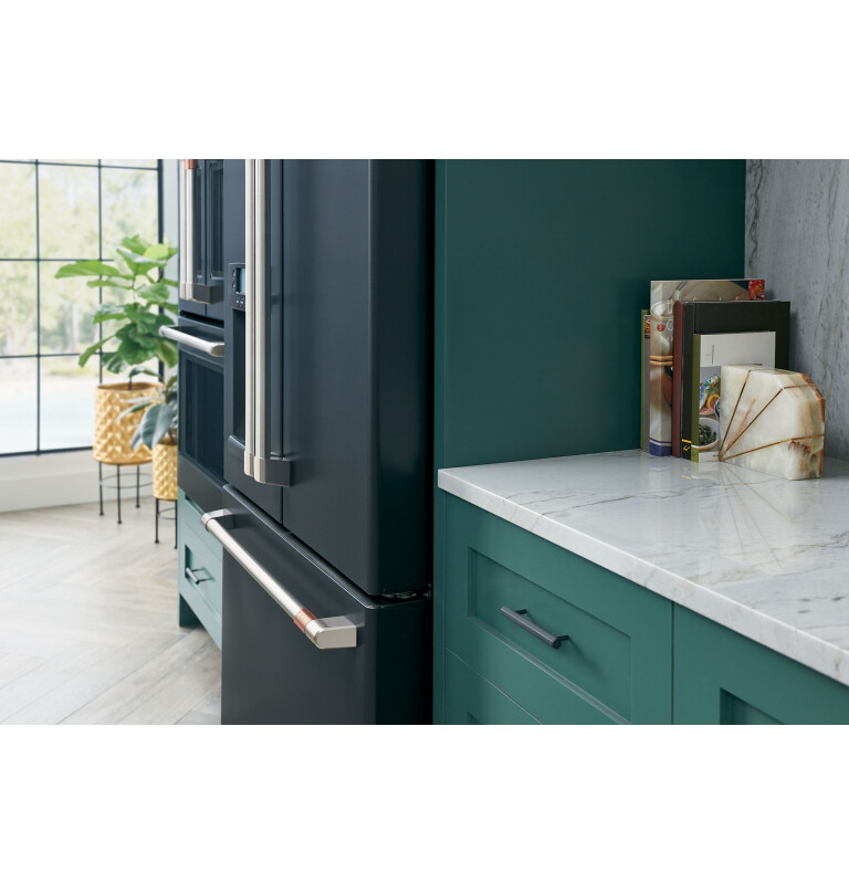 CAFÉ™ ENERGY STAR® 22.1 Cu. Ft. Smart Counter-Depth French-Door Refrigerator with Hot Water Dispenser CYE22TP2MS1