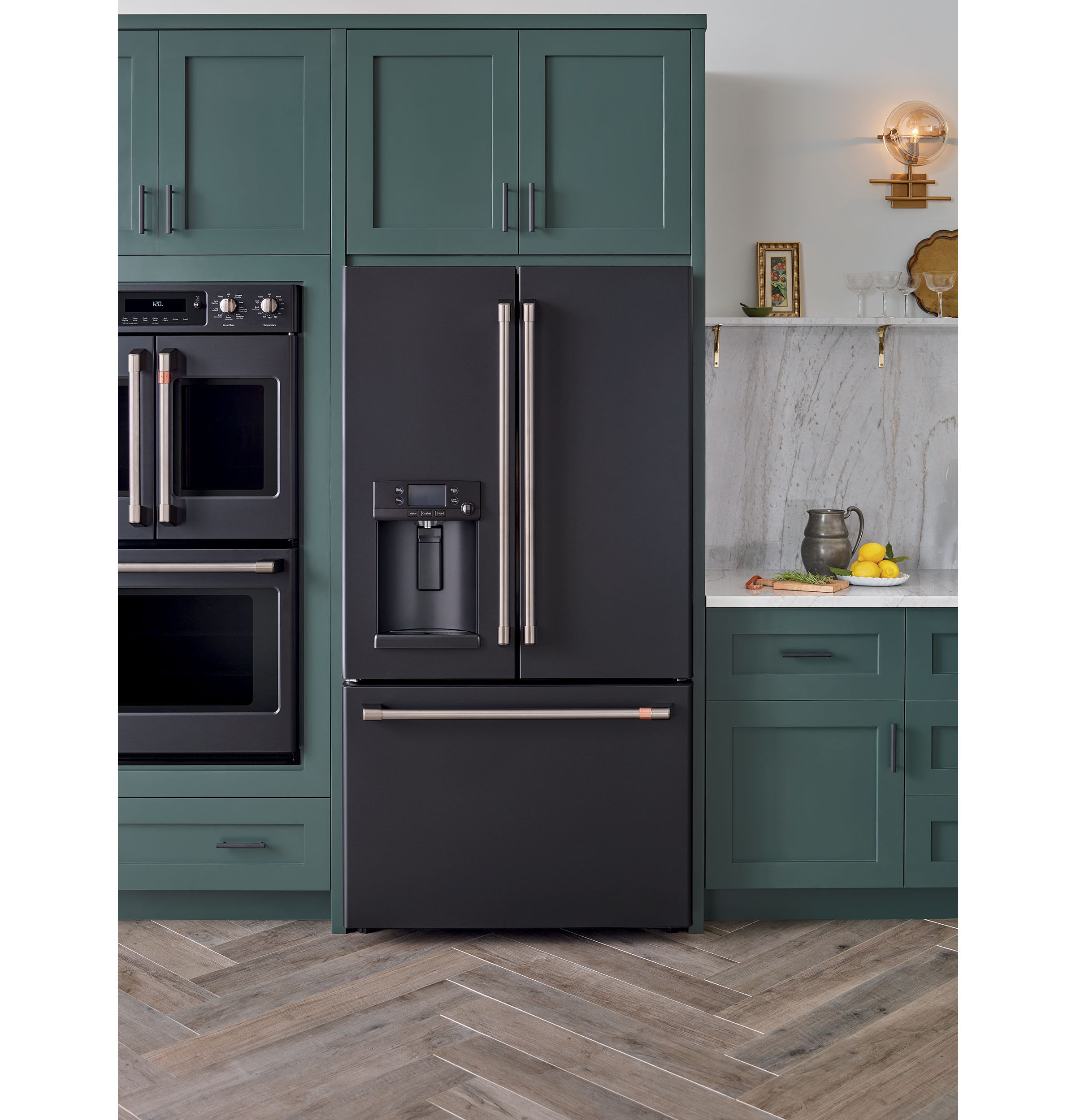 CAFÉ™ ENERGY STAR® 22.1 Cu. Ft. Smart Counter-Depth French-Door Refrigerator with Hot Water Dispenser CYE22TP3MD1