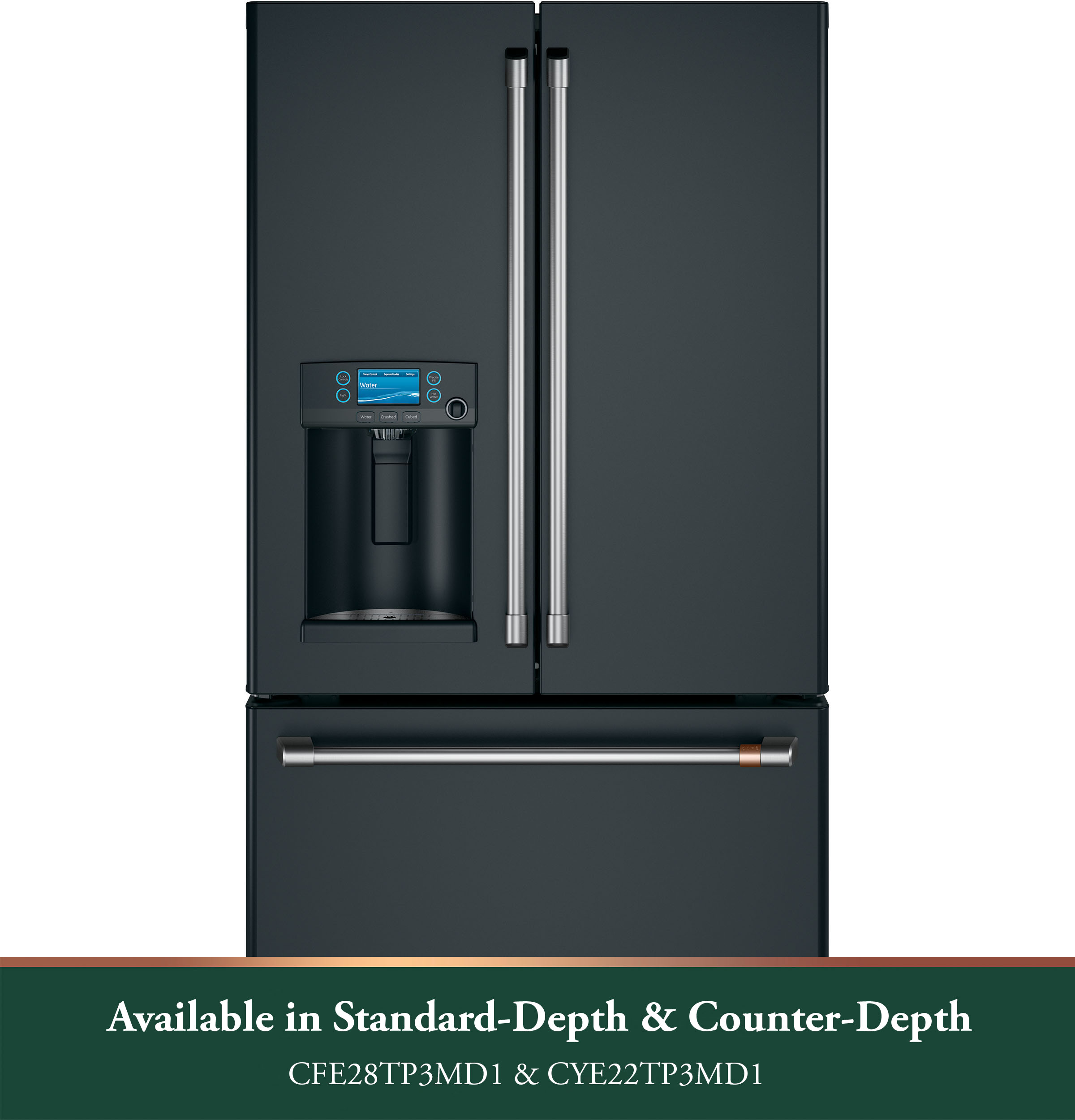 CAFÉ™ ENERGY STAR® 22.1 Cu. Ft. Smart Counter-Depth French-Door Refrigerator with Hot Water Dispenser CYE22TP3MD1