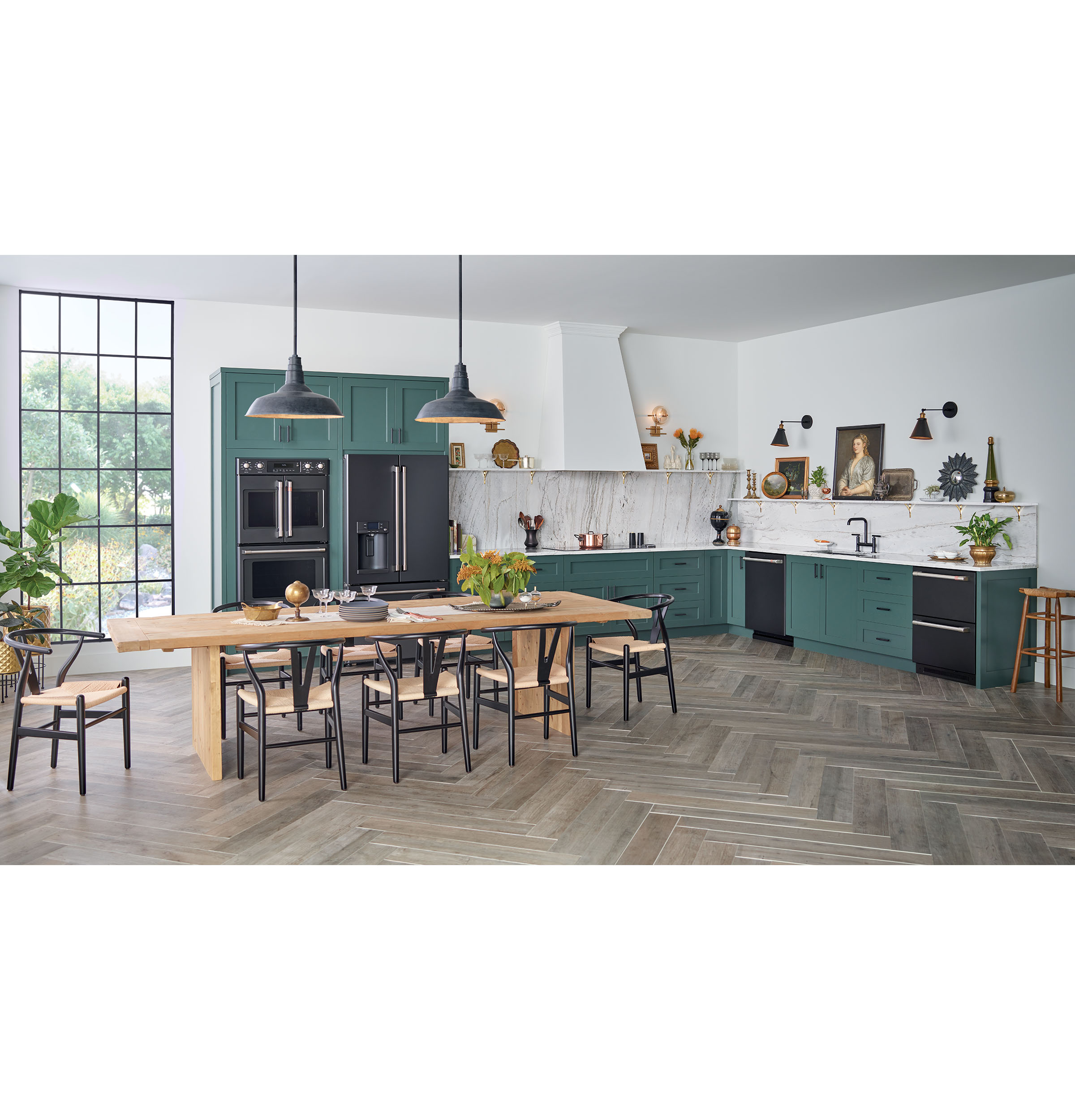 CAFÉ™ ENERGY STAR® 22.1 Cu. Ft. Smart Counter-Depth French-Door Refrigerator with Hot Water Dispenser CYE22TP3MD1