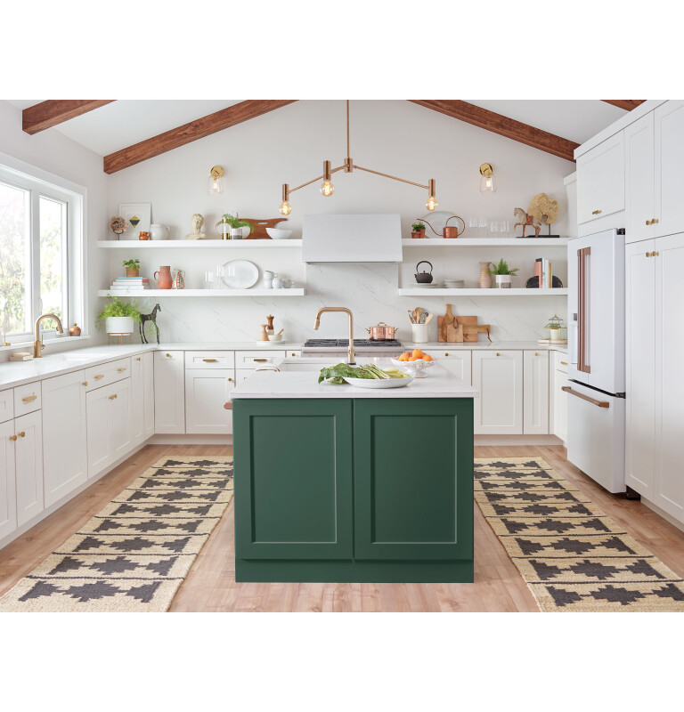 CAFÉ™ ENERGY STAR® 22.1 Cu. Ft. Smart Counter-Depth French-Door Refrigerator with Hot Water Dispenser CYE22TP4MW2