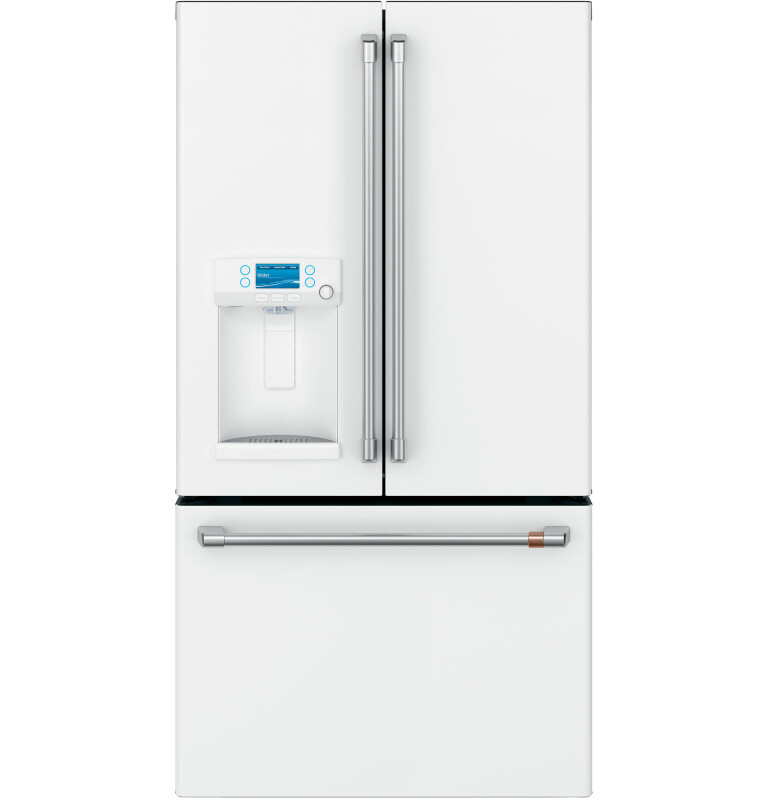 CAFÉ™ ENERGY STAR® 22.1 Cu. Ft. Smart Counter-Depth French-Door Refrigerator with Hot Water Dispenser CYE22TP4MW2