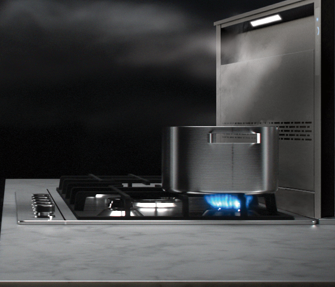 30-inch Downdraft Range Hood blower sold separately Steel D49M Series D49M30BLS
