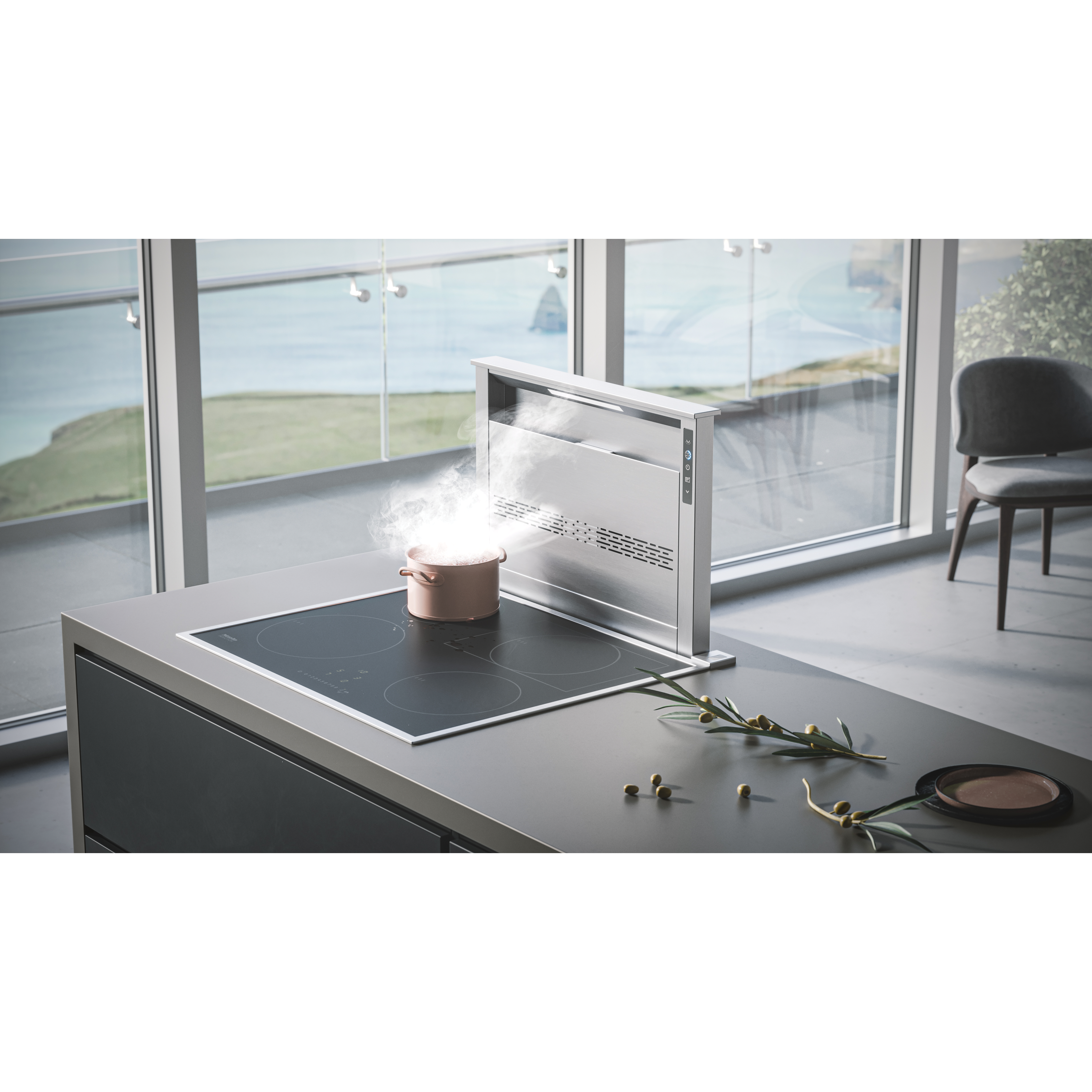 36-inch Downdraft Range Hood blower sold separately D49M Series D49M36SB
