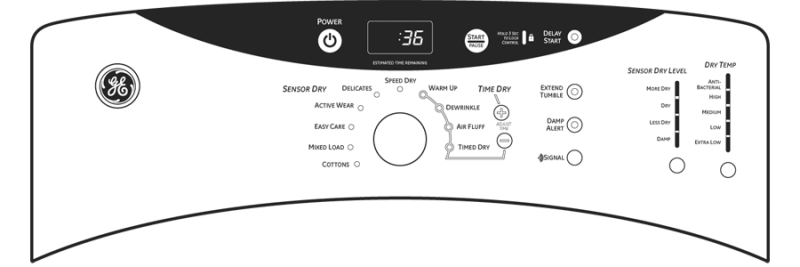 7.0 Cu. Ft. Super Capacity Electric Dryer DBVH512EFWW