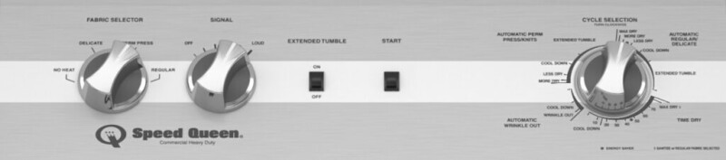 DC5 Sanitizing Electric Dryer with Extended Tumble DC5003WE