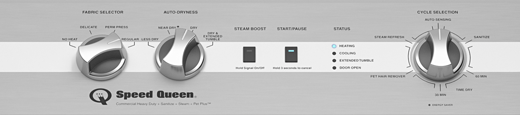 DC5 Sanitizing Electric Dryer with Pet Plus™ DC5004WE