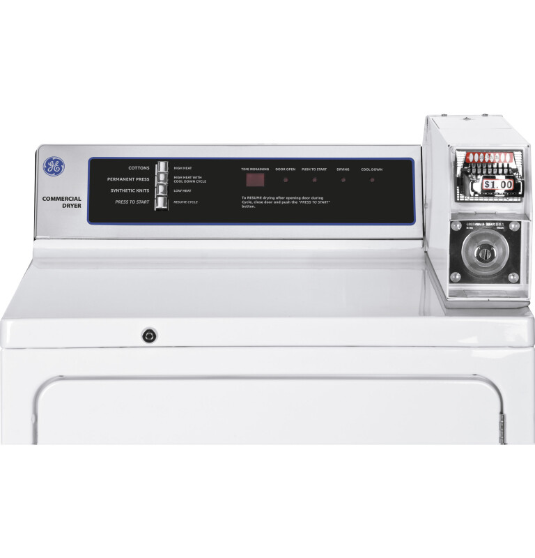 7.0 Cu. Ft. Capacity Coin-Operated Electric Dryer DCCD330EJWC