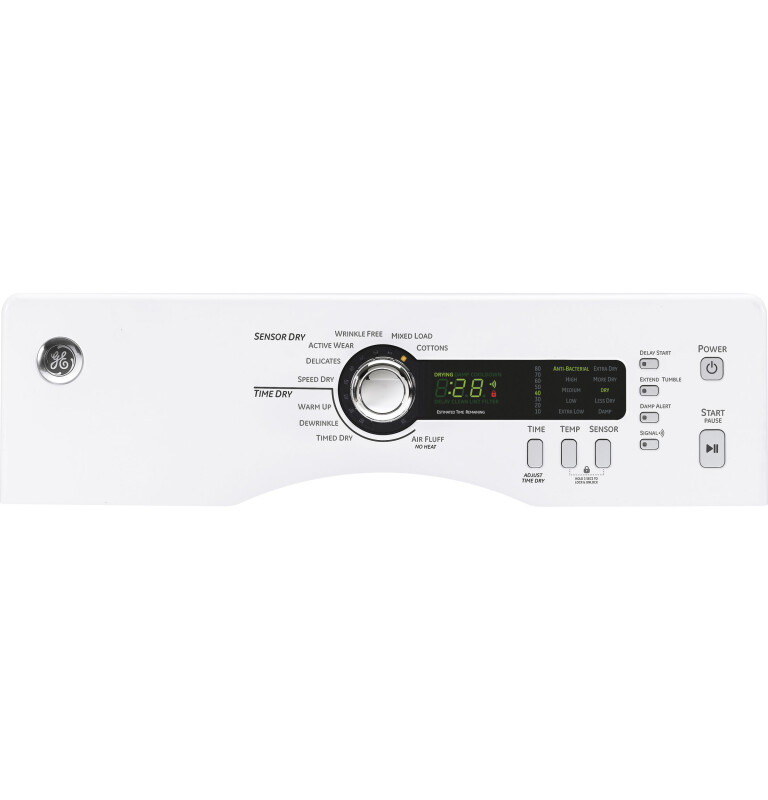 4.0 cu.ft. Capacity Electric Dryer DCVH480EKWW