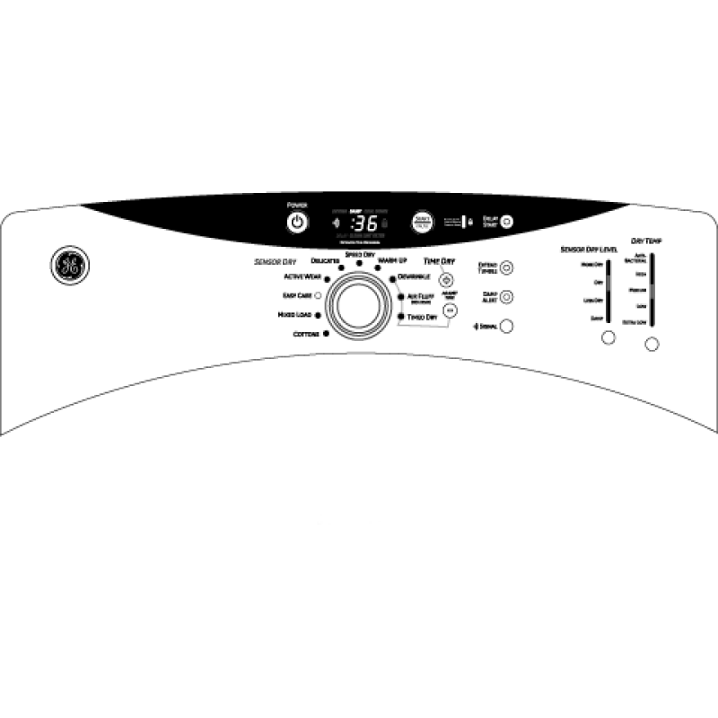 7.0 Cu. Ft. Super Capacity Electric Dryer DCVH640EJWW