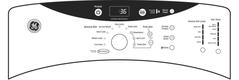 7.0 Cu. Ft. Super Capacity Gas Dryer DCVH660GHMS