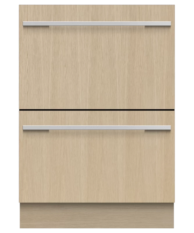 Fisher Paykel Integrated Double DishDrawer Dishwasher, Sanitize Panel Ready DD24DI9N Picture 1