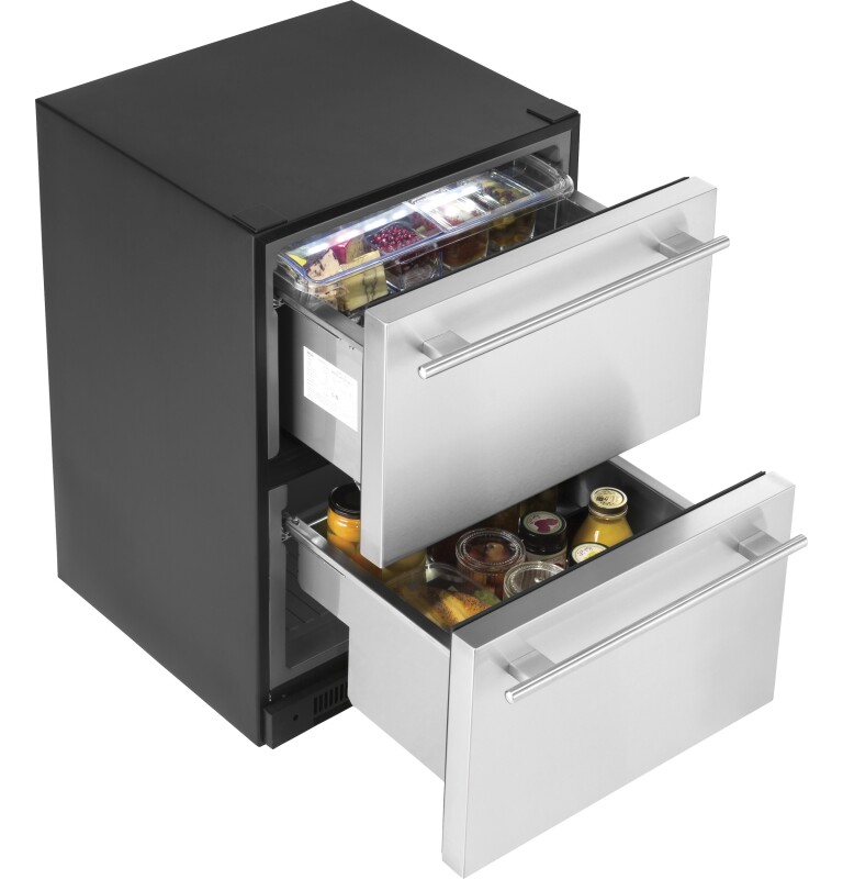 5.4 Cu. Ft. Built-In Dual-Drawer Refrigerator5.4 Cu. Ft. Built-In Dual-Drawer Refrigerator DD410RS