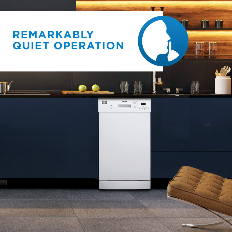 18″ Wide Built-in Dishwasher DDW1804EW