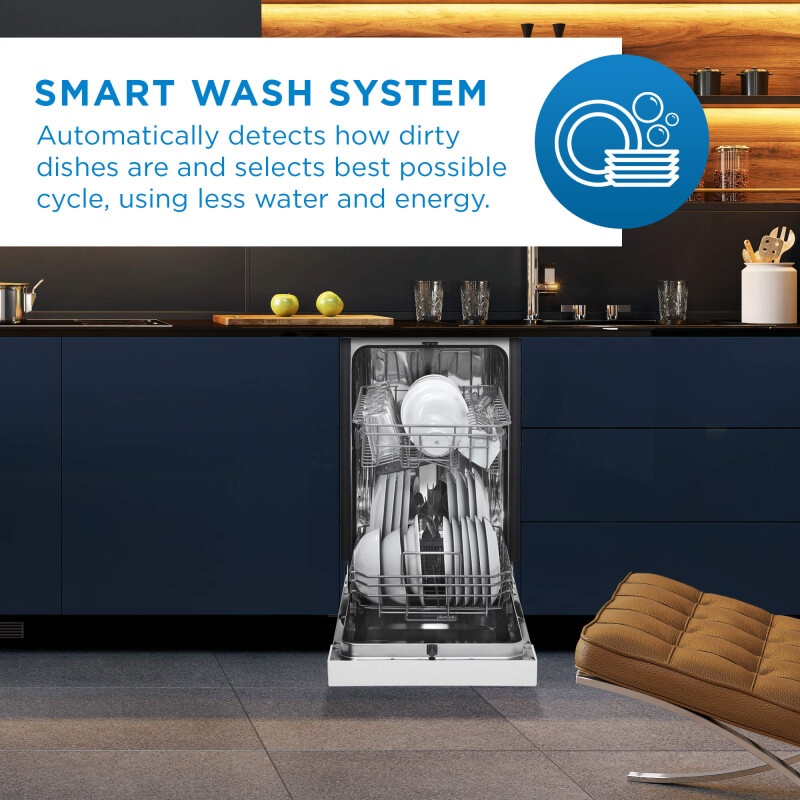 18″ Wide Built-in Dishwasher DDW1804EW