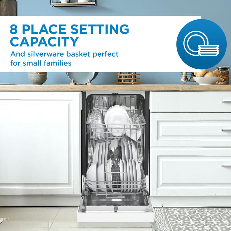 18″ Wide Built-in Dishwasher DDW1804EW