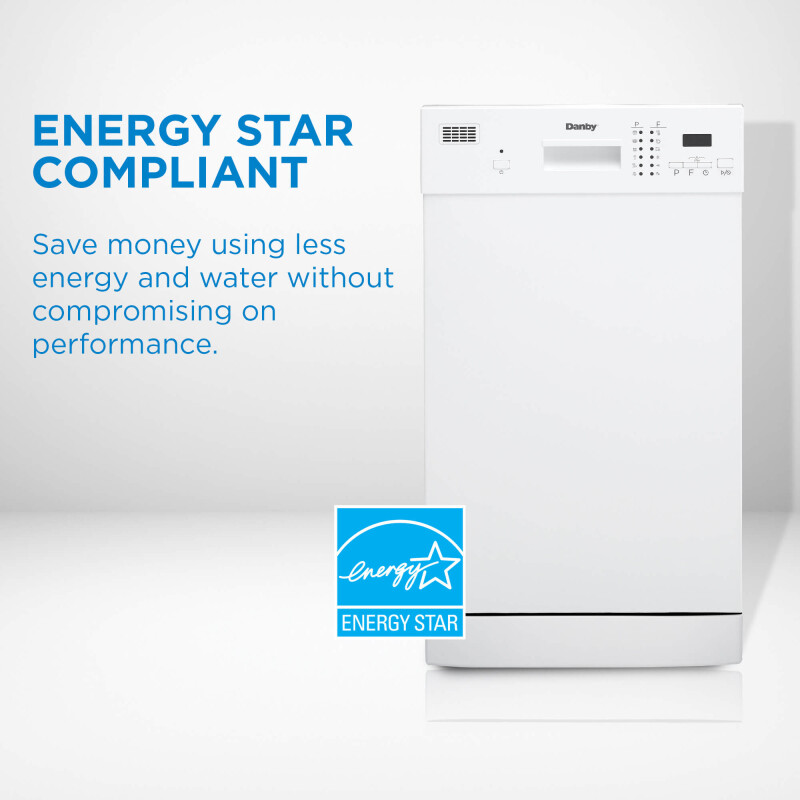 18″ Wide Built-in Dishwasher DDW1804EW