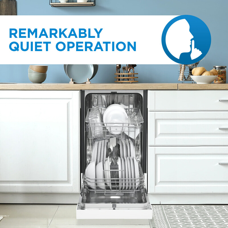 18″ Wide Built-in Dishwasher DDW1804EW