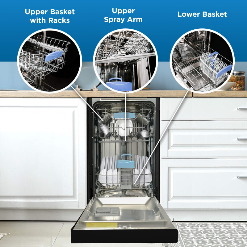 18″ Wide Built-in Dishwasher DDW18D1EB