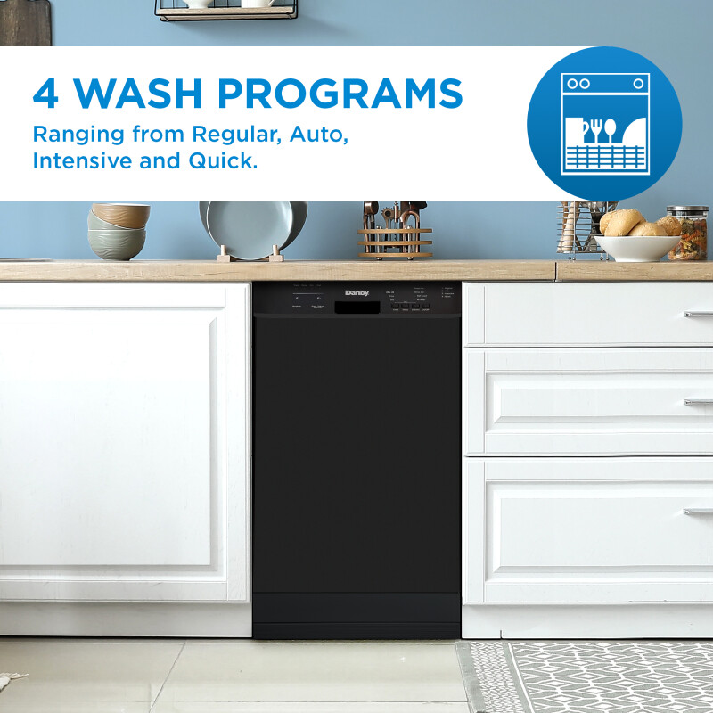 18″ Wide Built-in Dishwasher DDW18D1EB