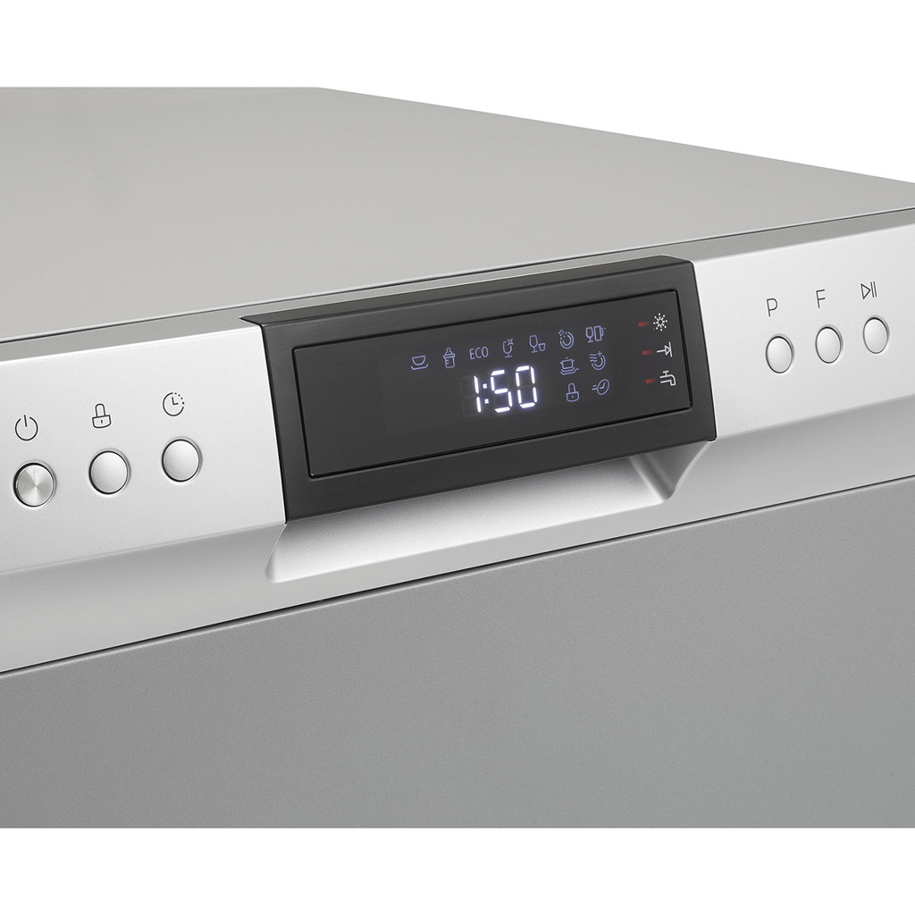 6 Place Setting Countertop Dishwasher in Silver DDW631SDB