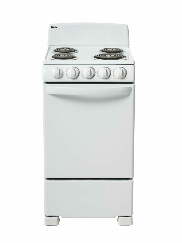 20″ Wide Electric Range in White DER203W