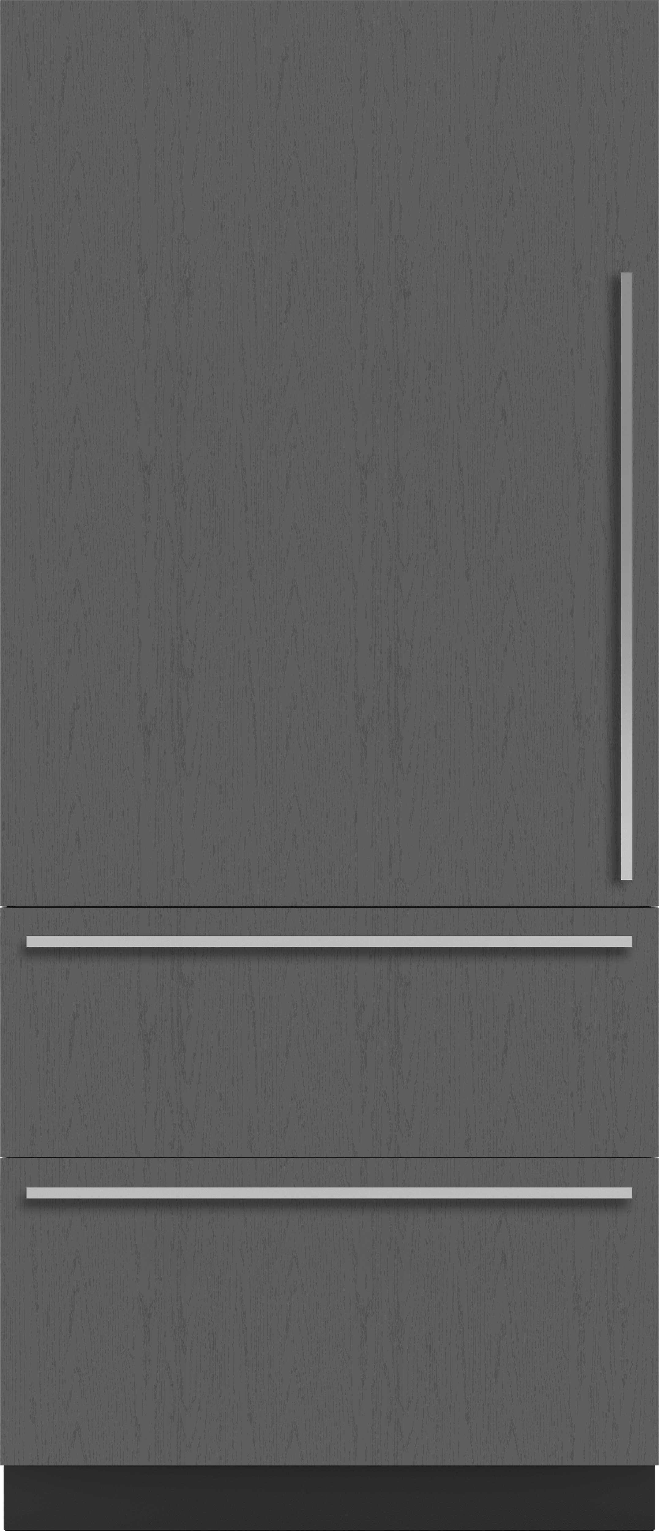 36" Designer Over-and-Under Refrigerator - Right Hinge DET3650RR