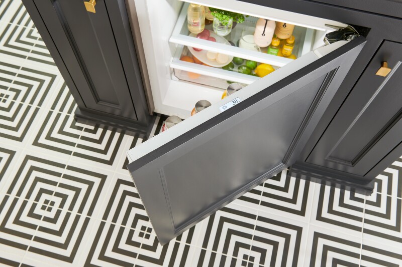 24" Designer Undercounter ADA Height Refrigerator - Panel Ready DEU2450RADAR