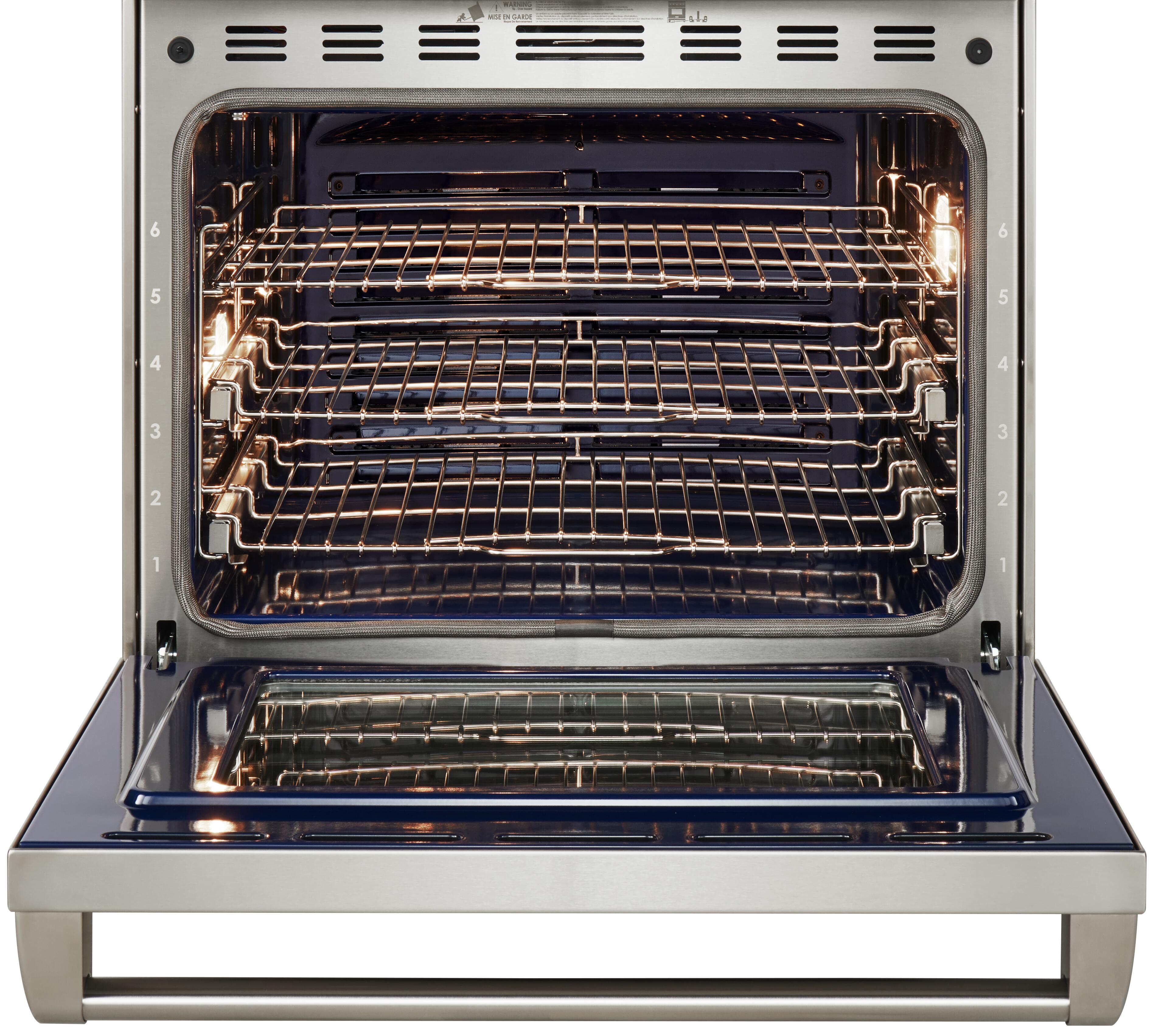 30" Dual Fuel Range - 4 Burners DF30450BKPLP
