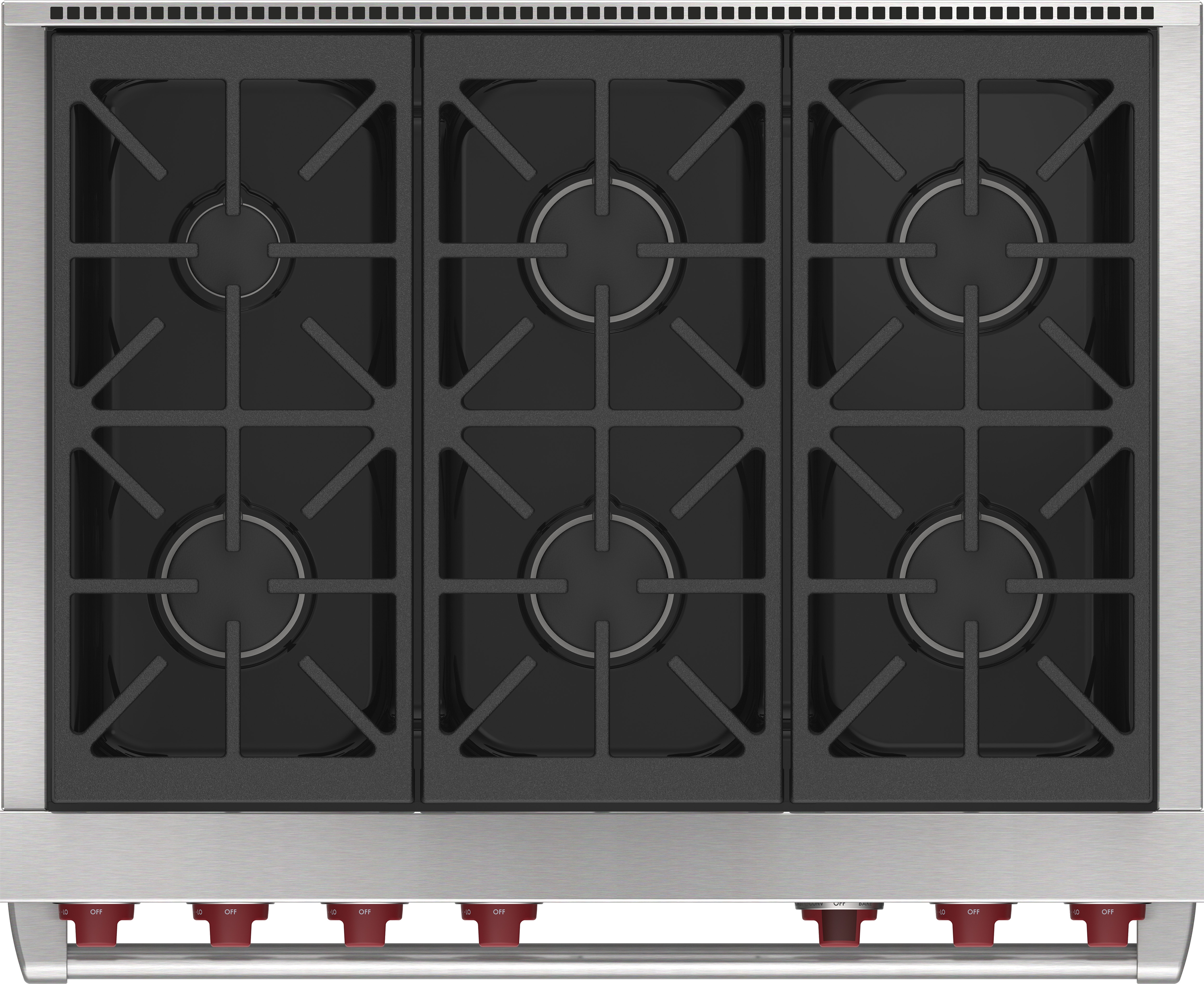 36" Dual Fuel Range - 6 Burners DF36650WHPLP
