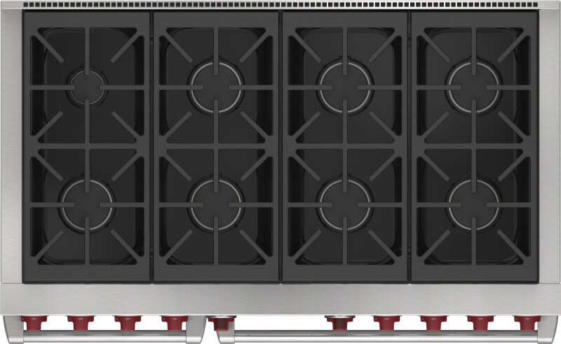 48" Dual Fuel Range - 8 Burners DF48850SP