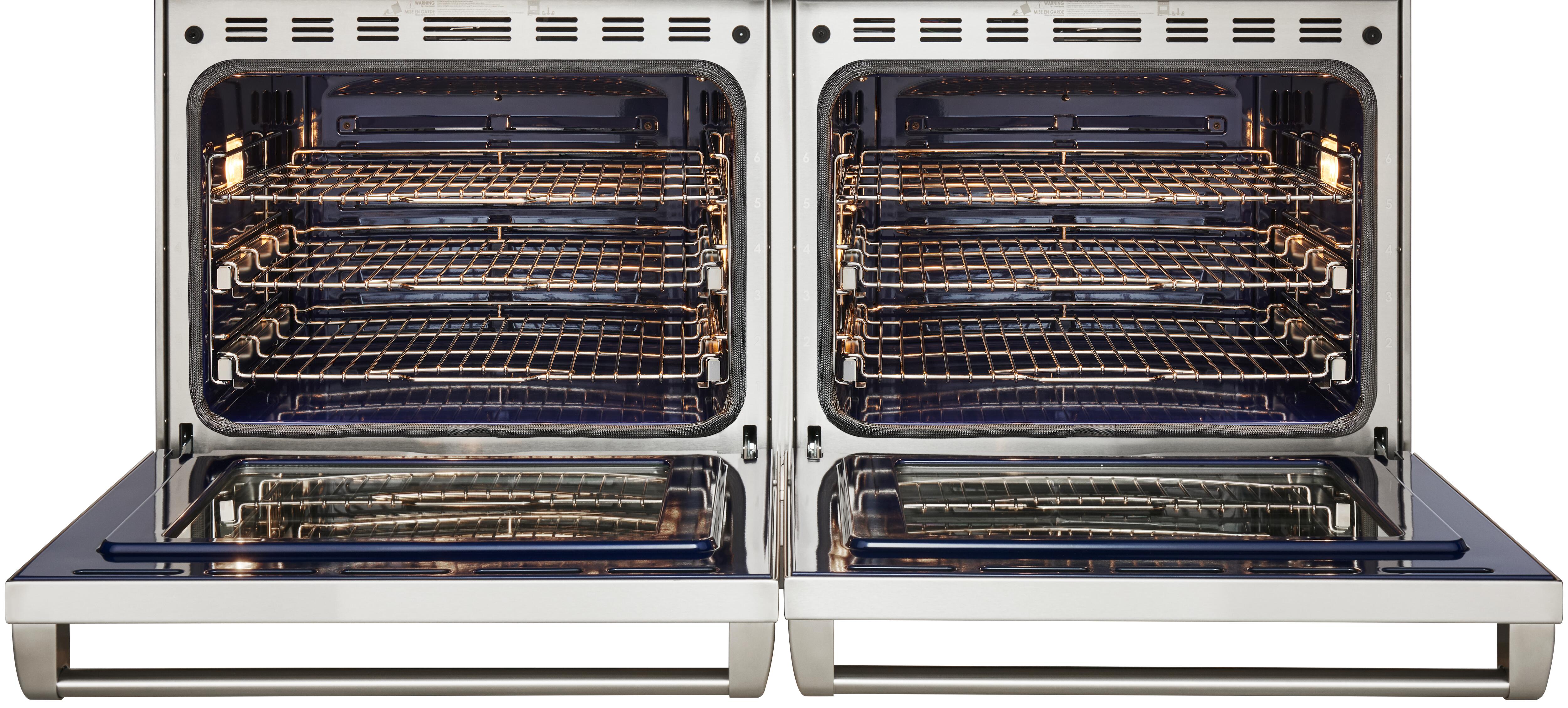 60" Dual Fuel Range - 6 Burners, Infrared Charbroiler and Infrared Griddle DF60650CGBKPLP